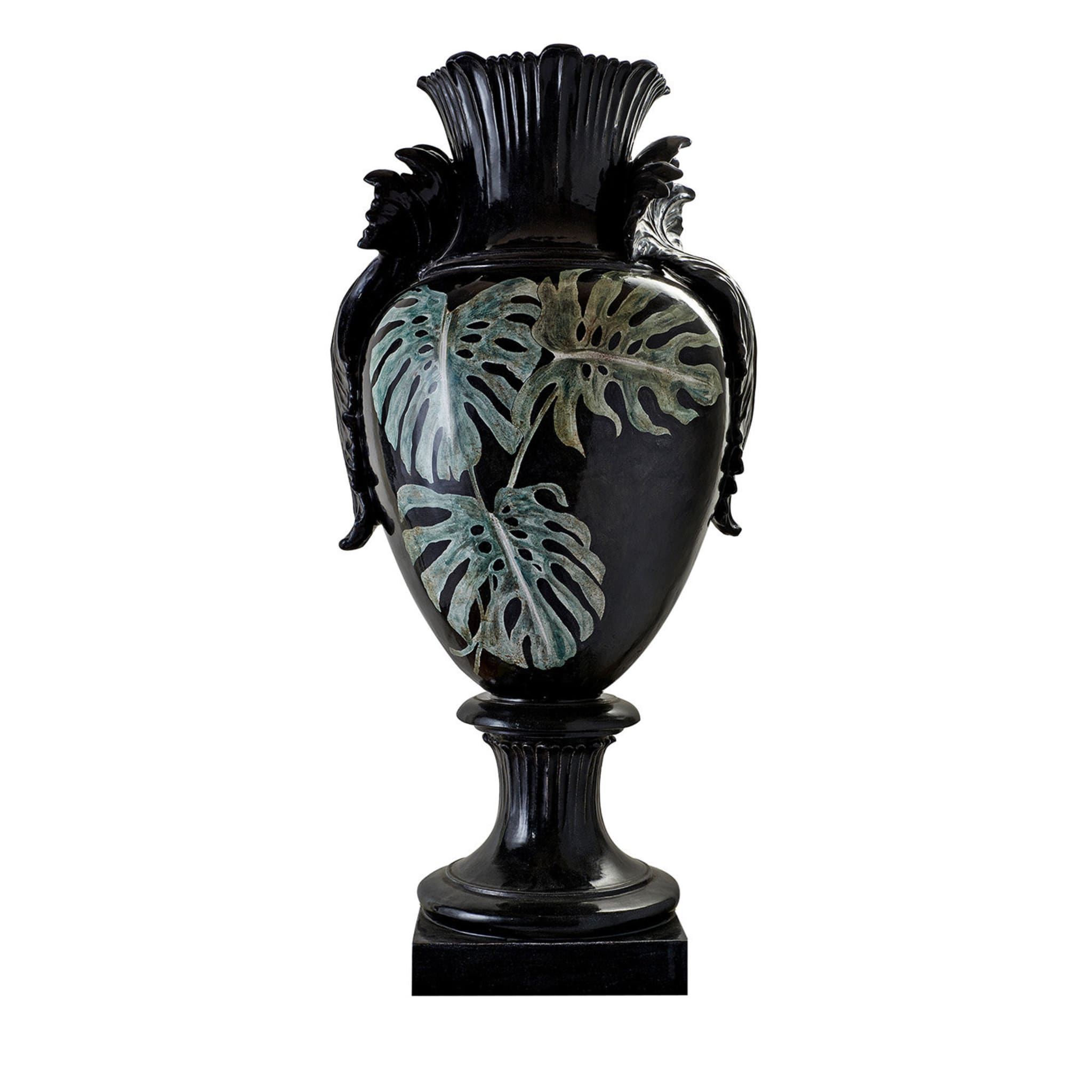 Tropical &amp; Flowers Vase à Philodendron - Vue principale