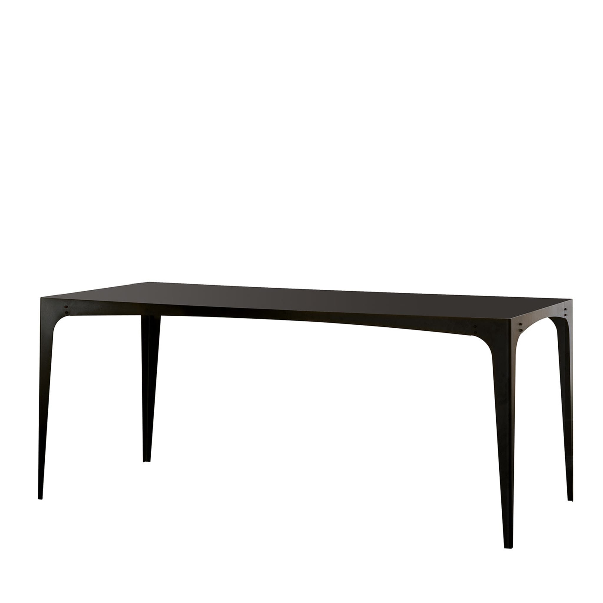 TBL03 Table rectangulaire noire - Vue principale