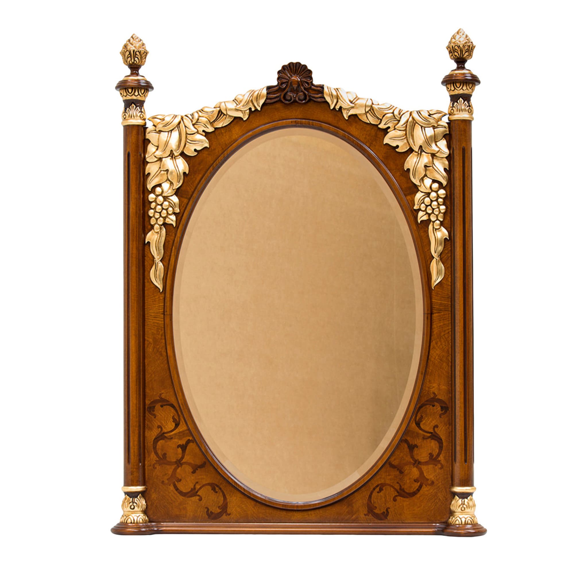 Specchio da parete per scrivania Vanity Bianchini