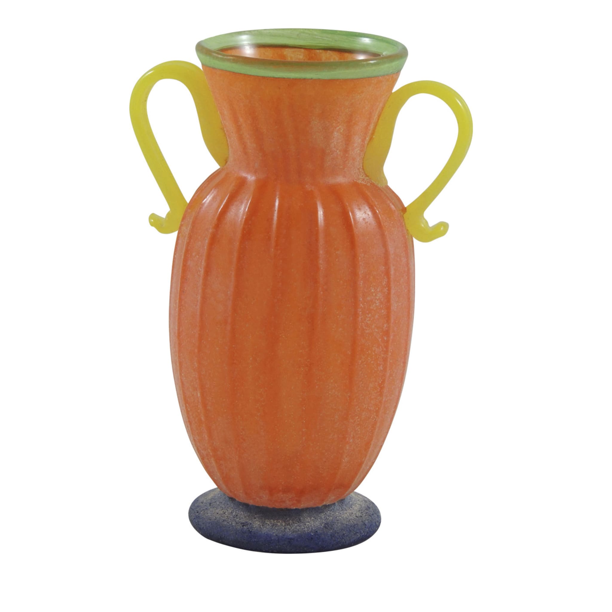 Scavo Multicolored Orange Vase - Main view