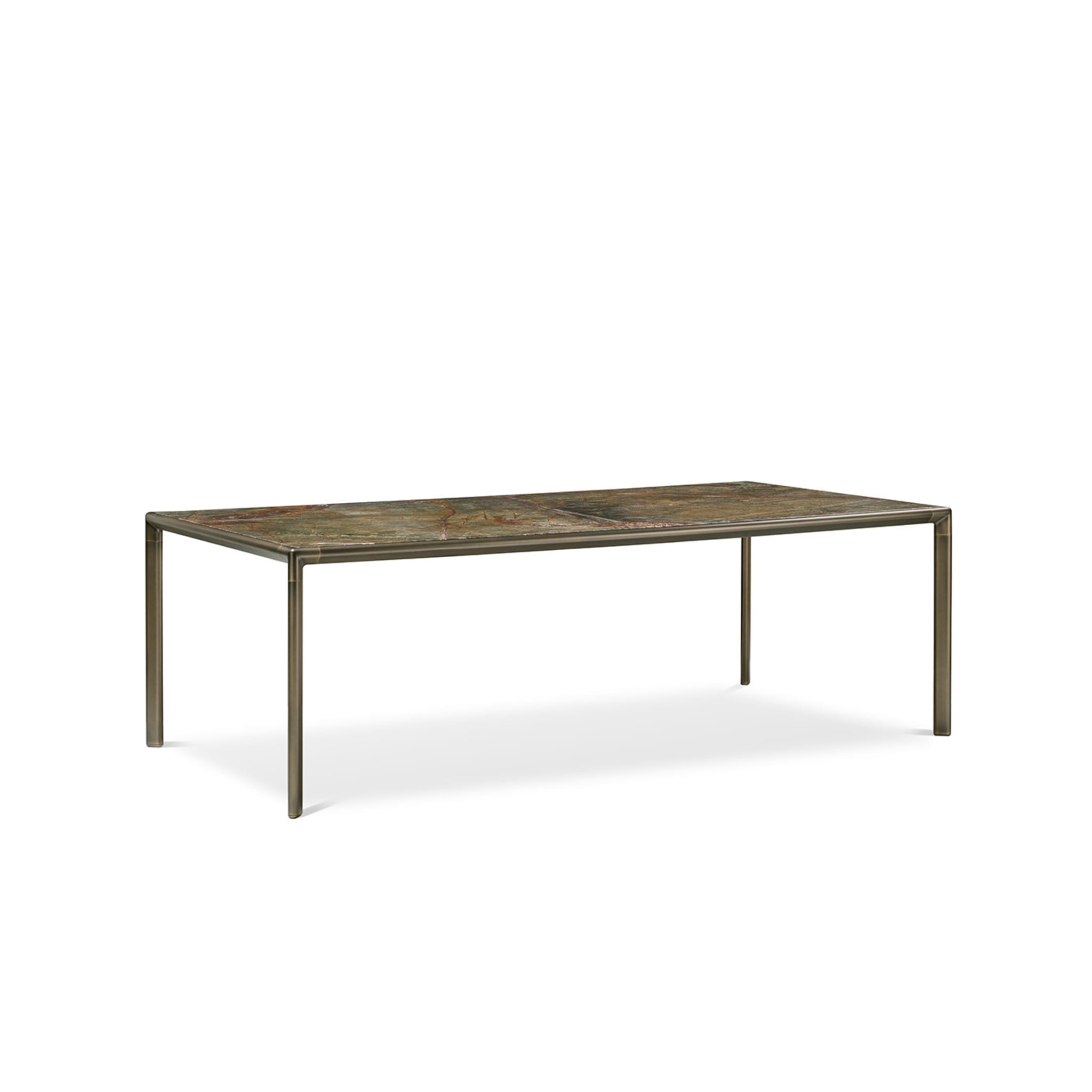 Frame Emperador Marble Dining Table - Alternative view 1