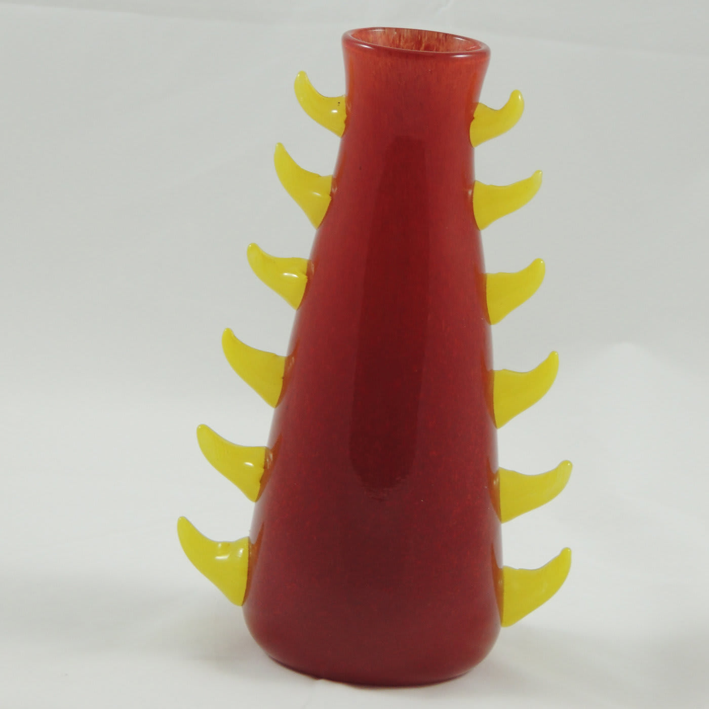 Coriandoli Orange-Yellow Vase - Gambaro e Tagliapietra