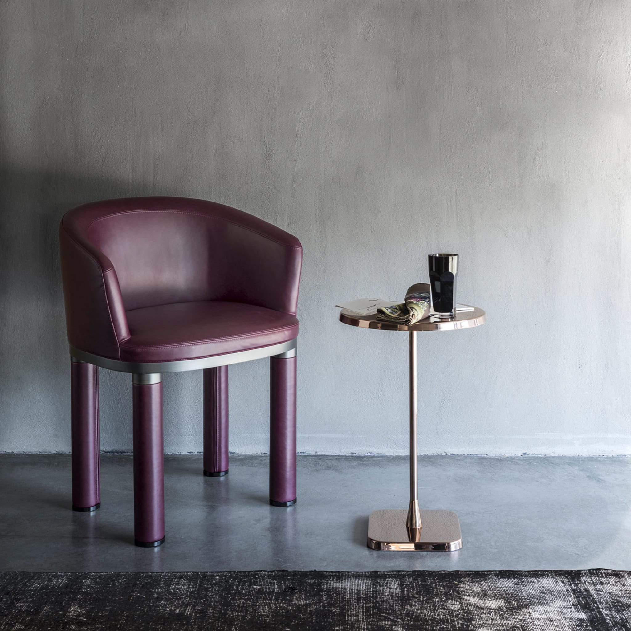 Bold Purple Chair - Alternative view 3