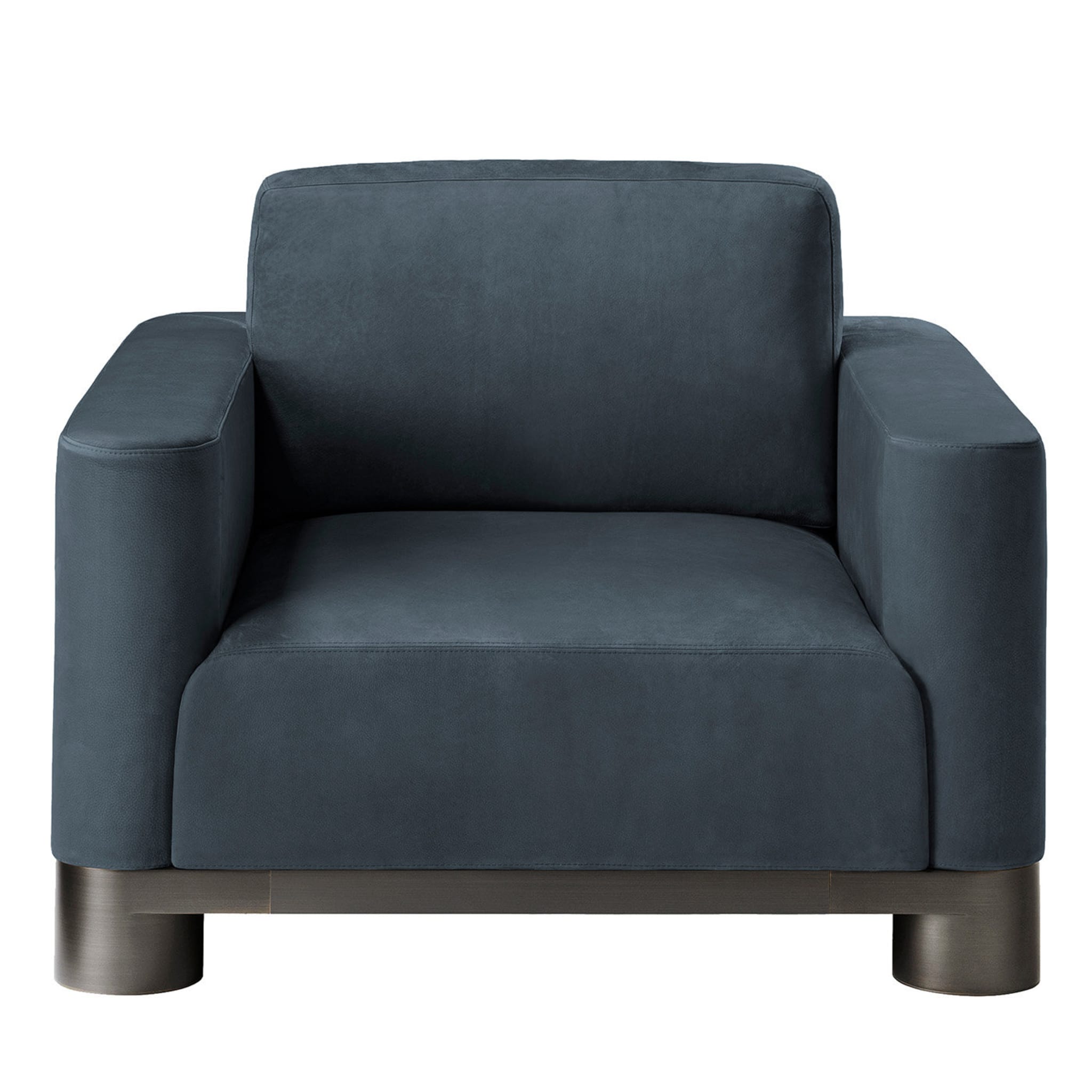 Bold Blue Lounge Chair - Main view