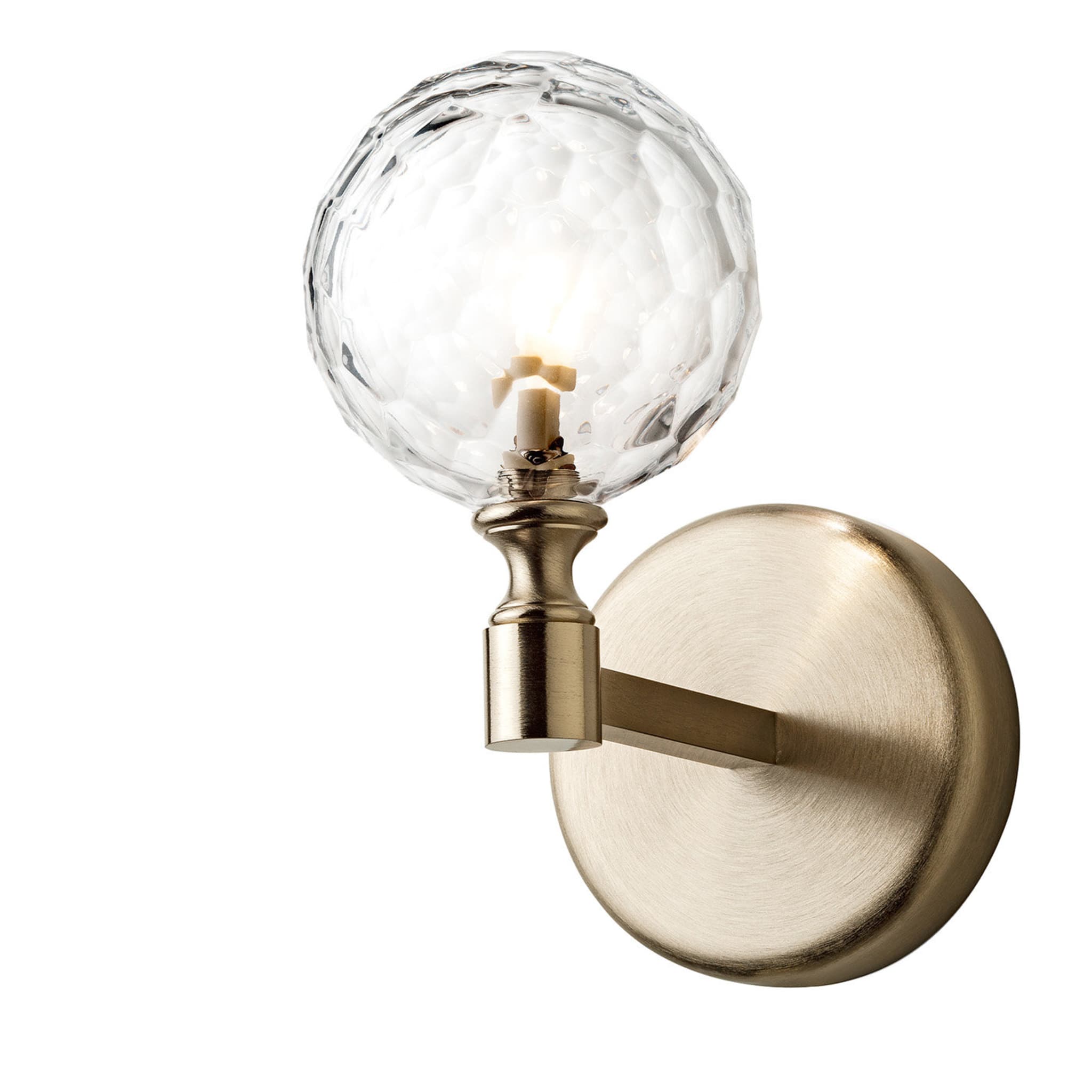 Crystal Ball Gold Sconce - Main view