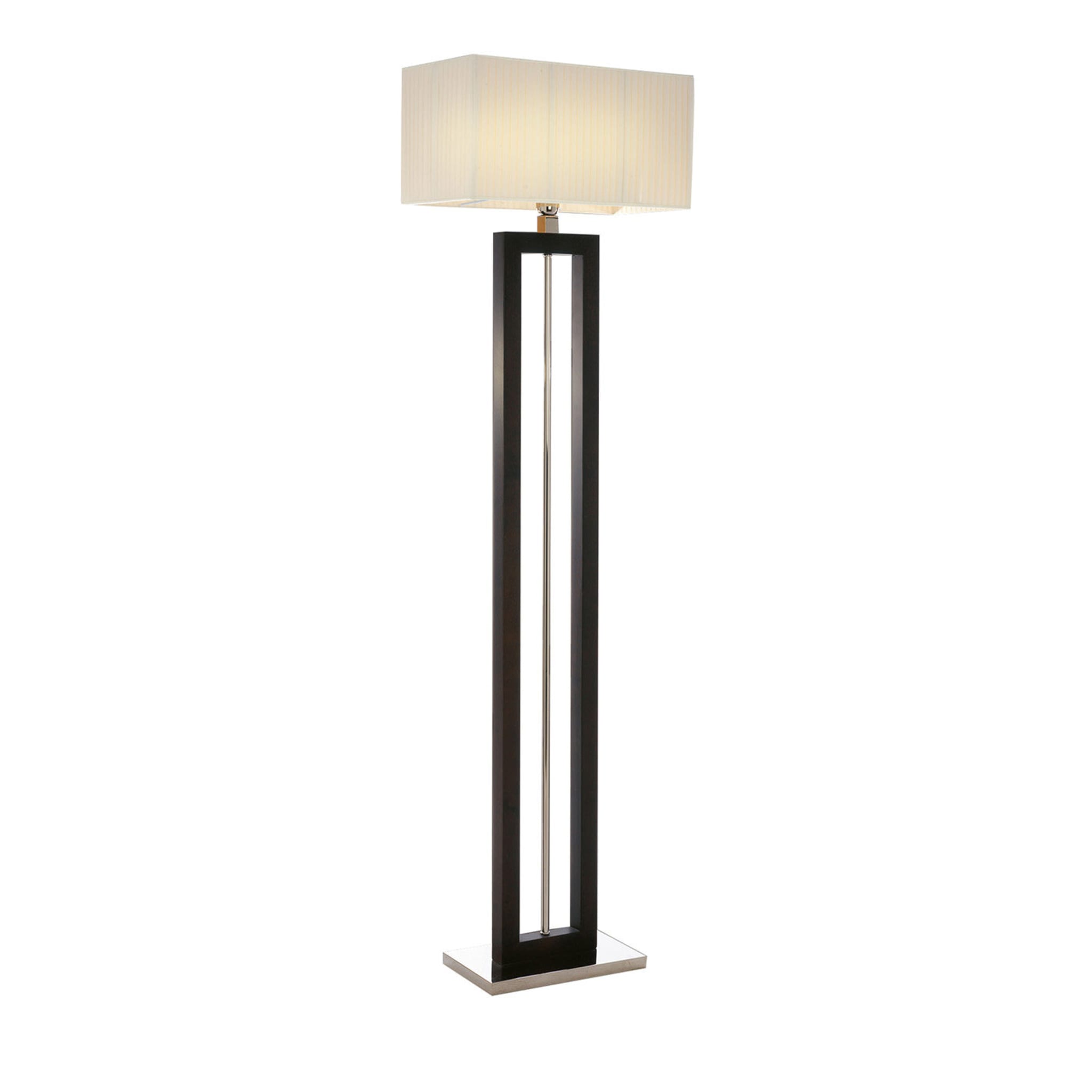 Cobalto Wood Floor Lamp - Main view