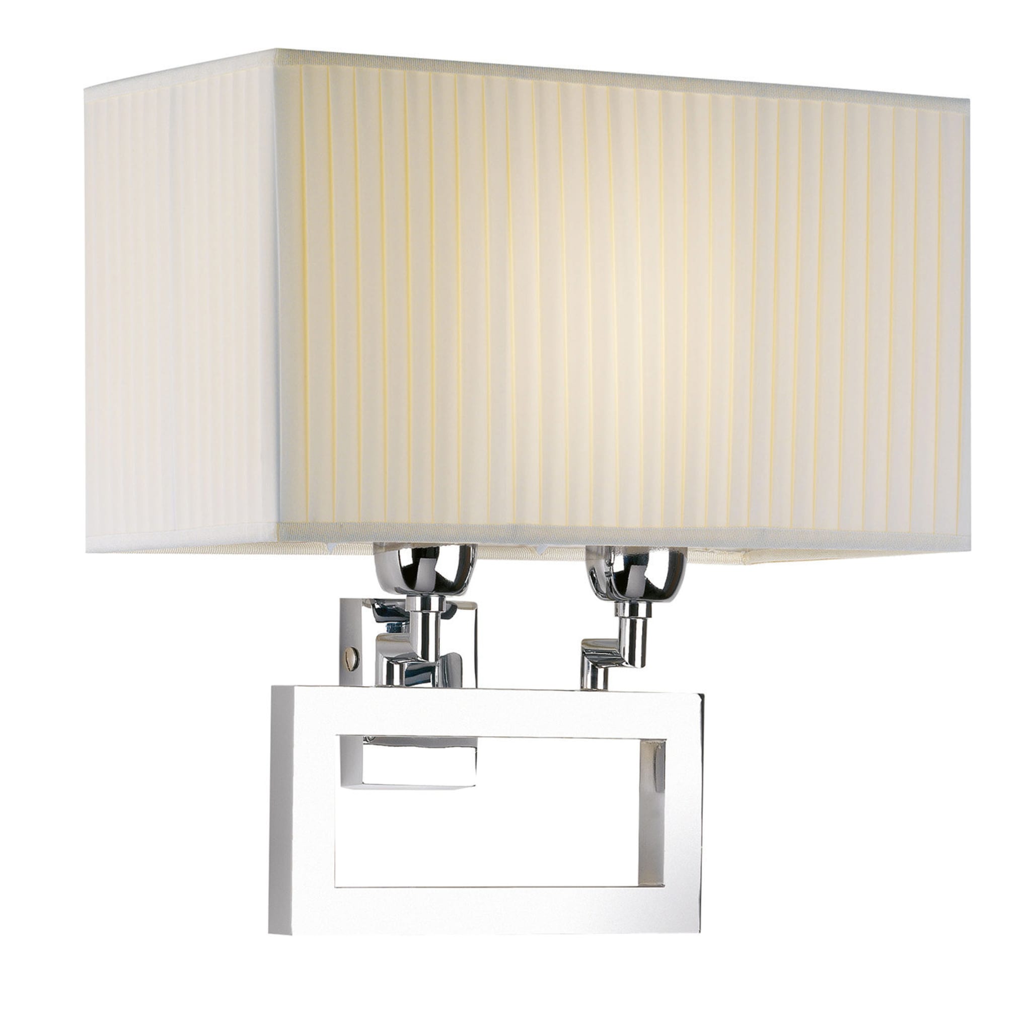 Cobalto 2-Light Chromed Wall Lamp - Main view