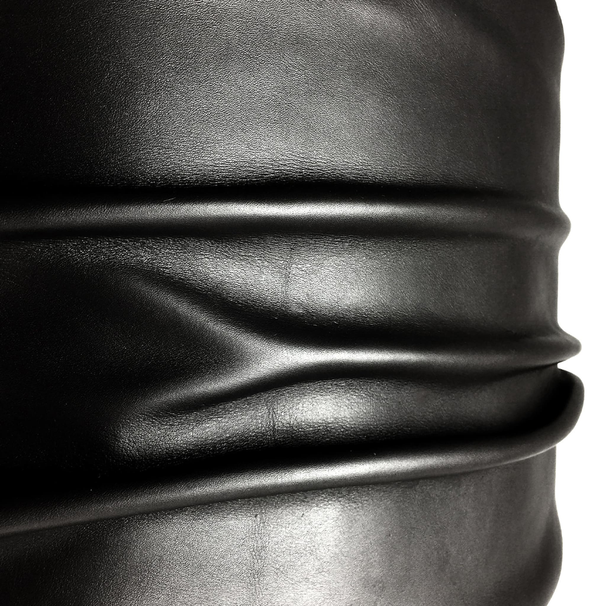Sada Abe Black Leather Table Lamp - Alternative view 1