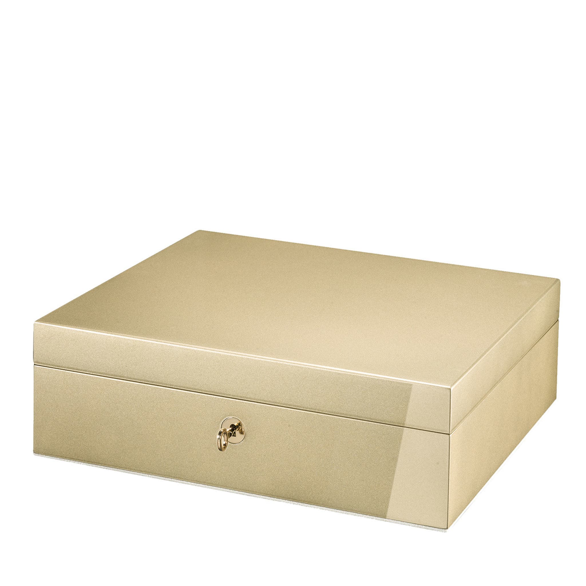 Jewelry Gift Box-Champagne & Gold
