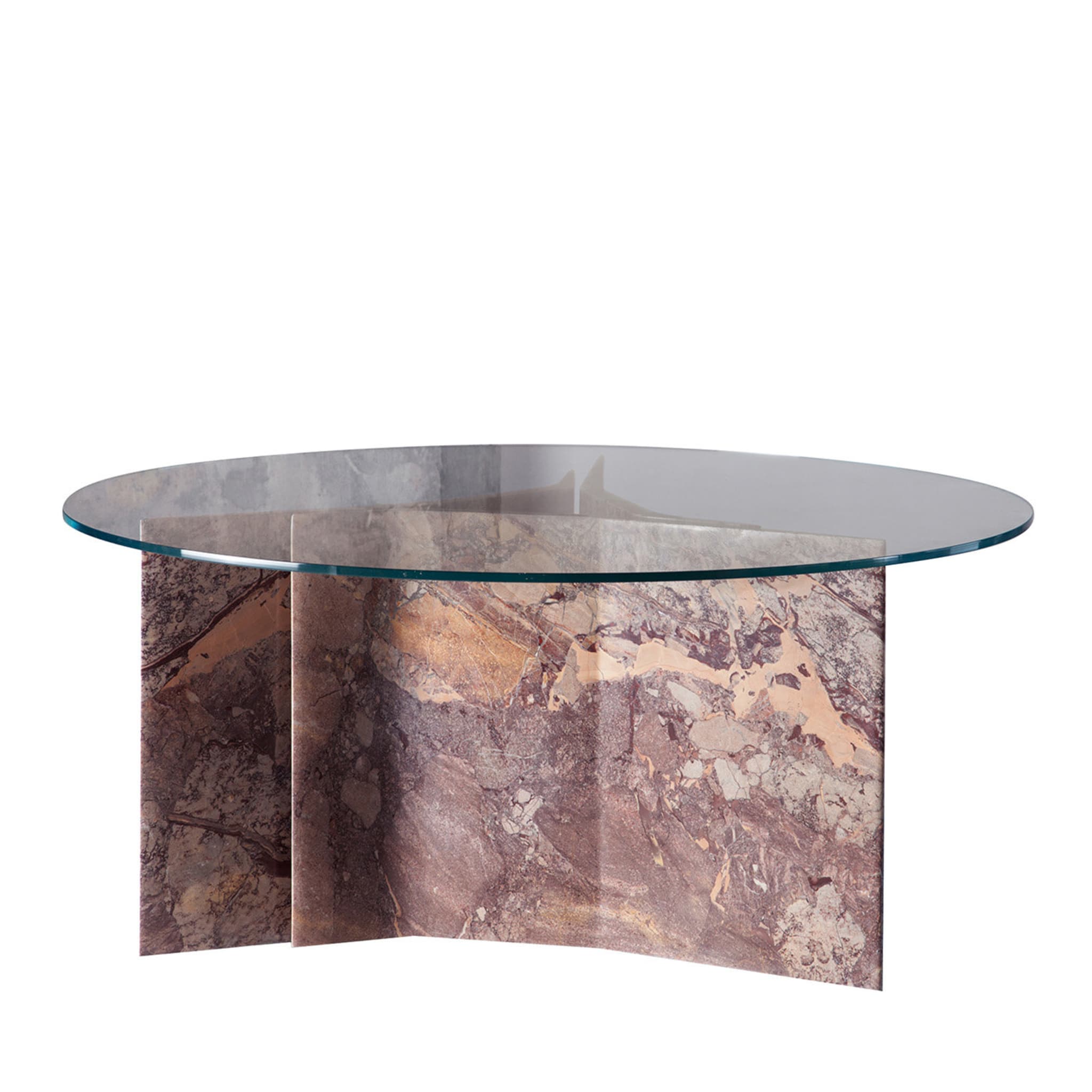 Filo Limited Edition Dining Table with Versailles Marble Base - Main view