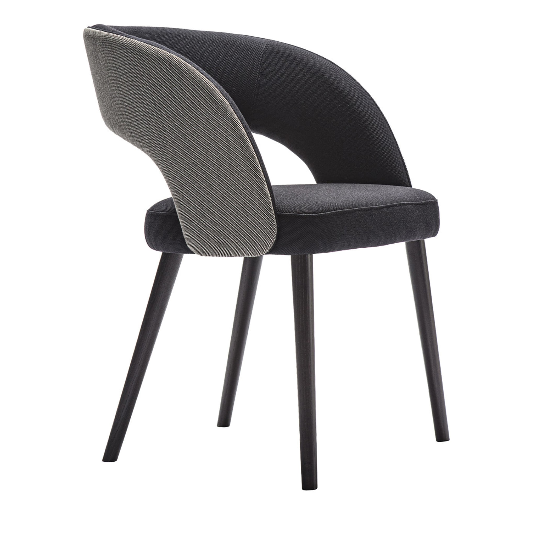 Ring 2-Tone Gray Dining Chair - Main view