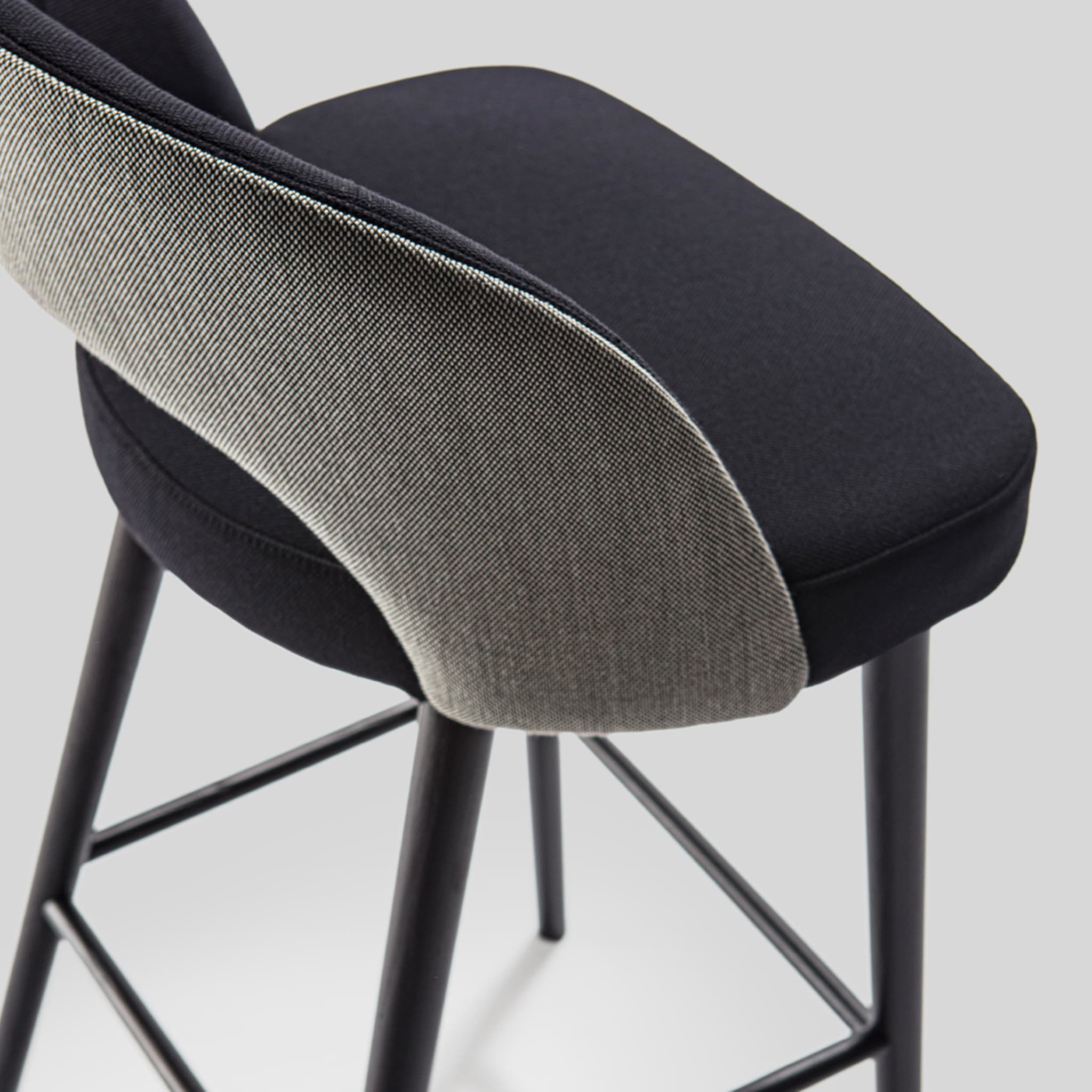 Ring 2-Tone Gray Dining Chair - Alternative view 1