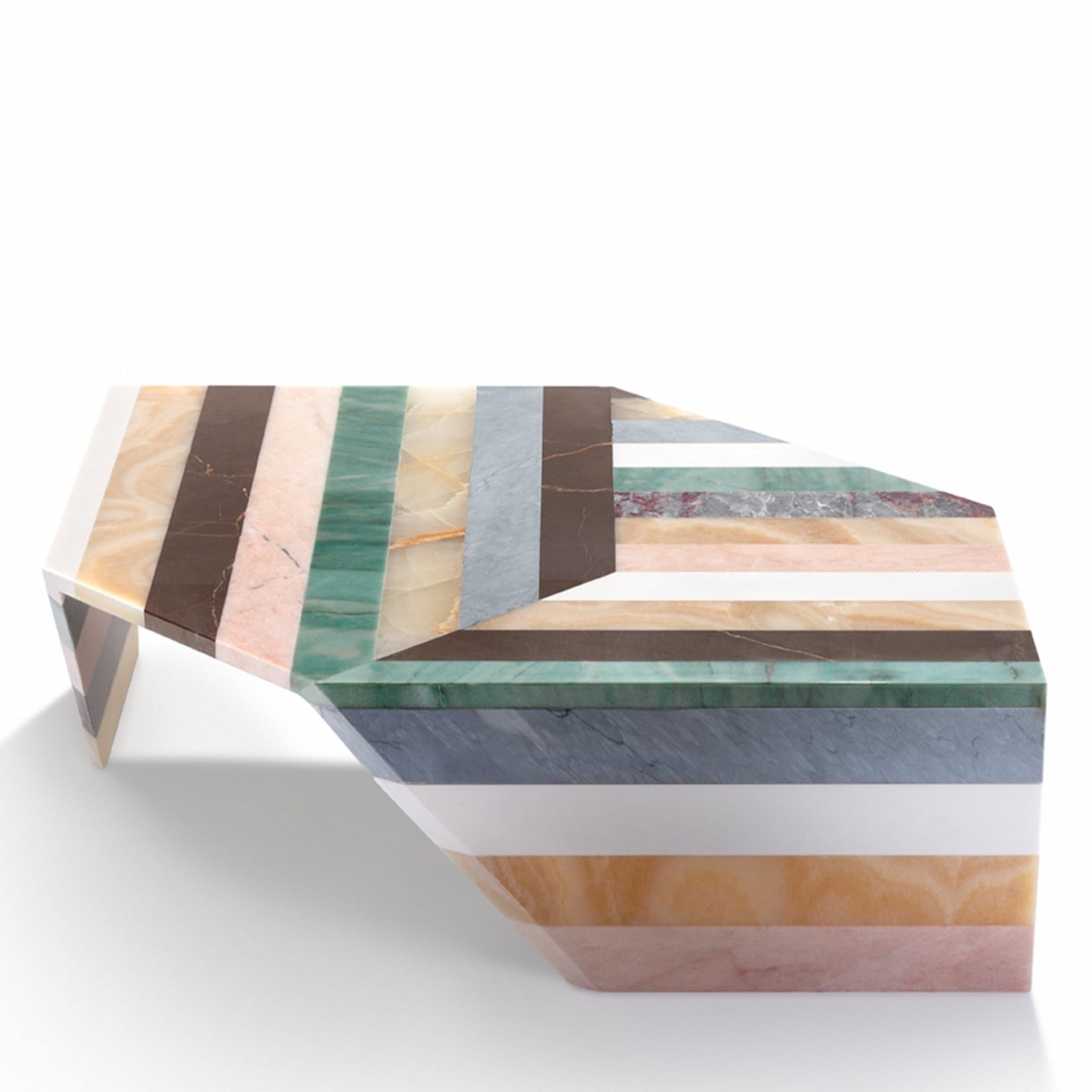 Origami Stripes Coffee Table II by Patricia Urquiola - Alternative view 2