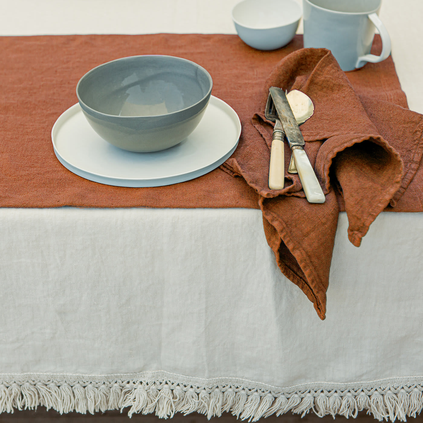 Set of 2 Sequoia Linen Placemats - Once Milano
