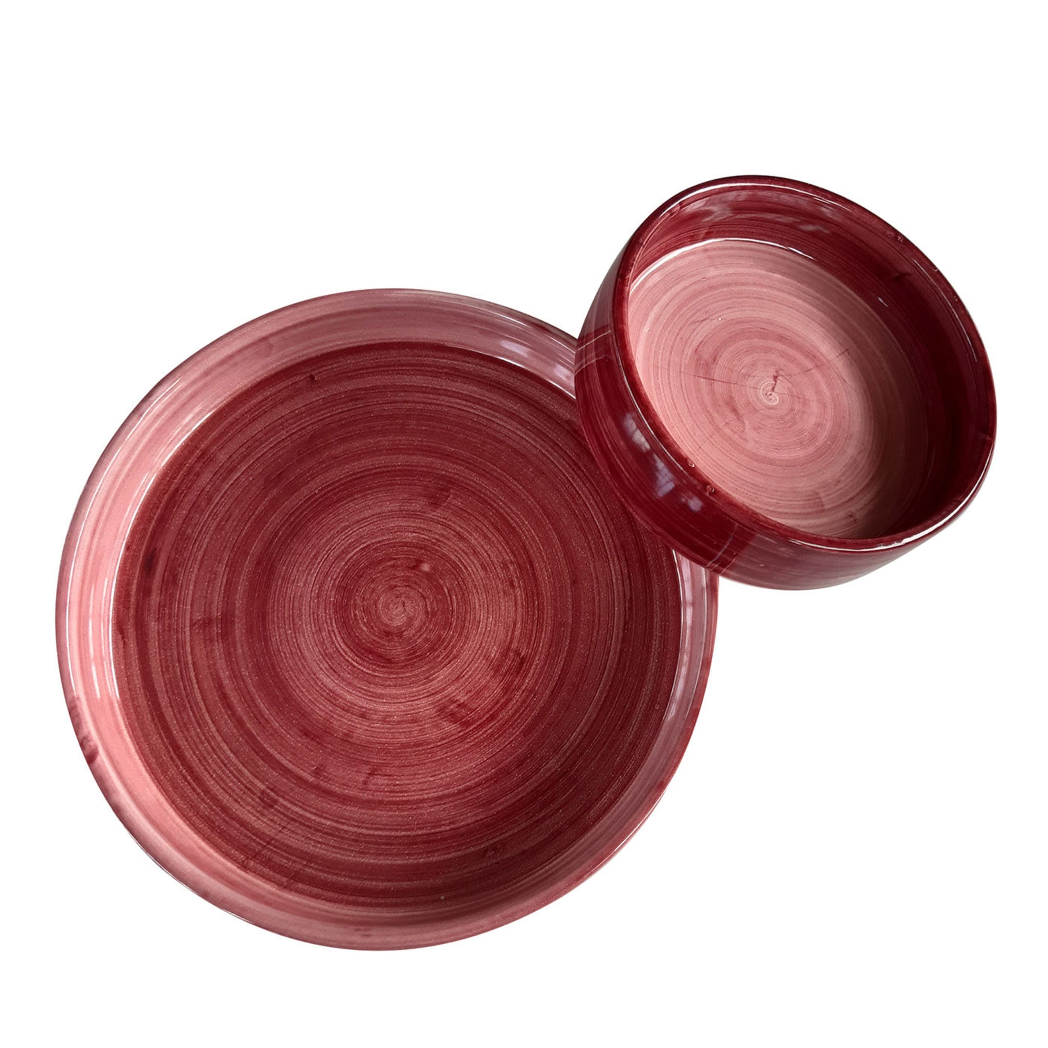 Coccio Set of 2 Red Bowls - Main view