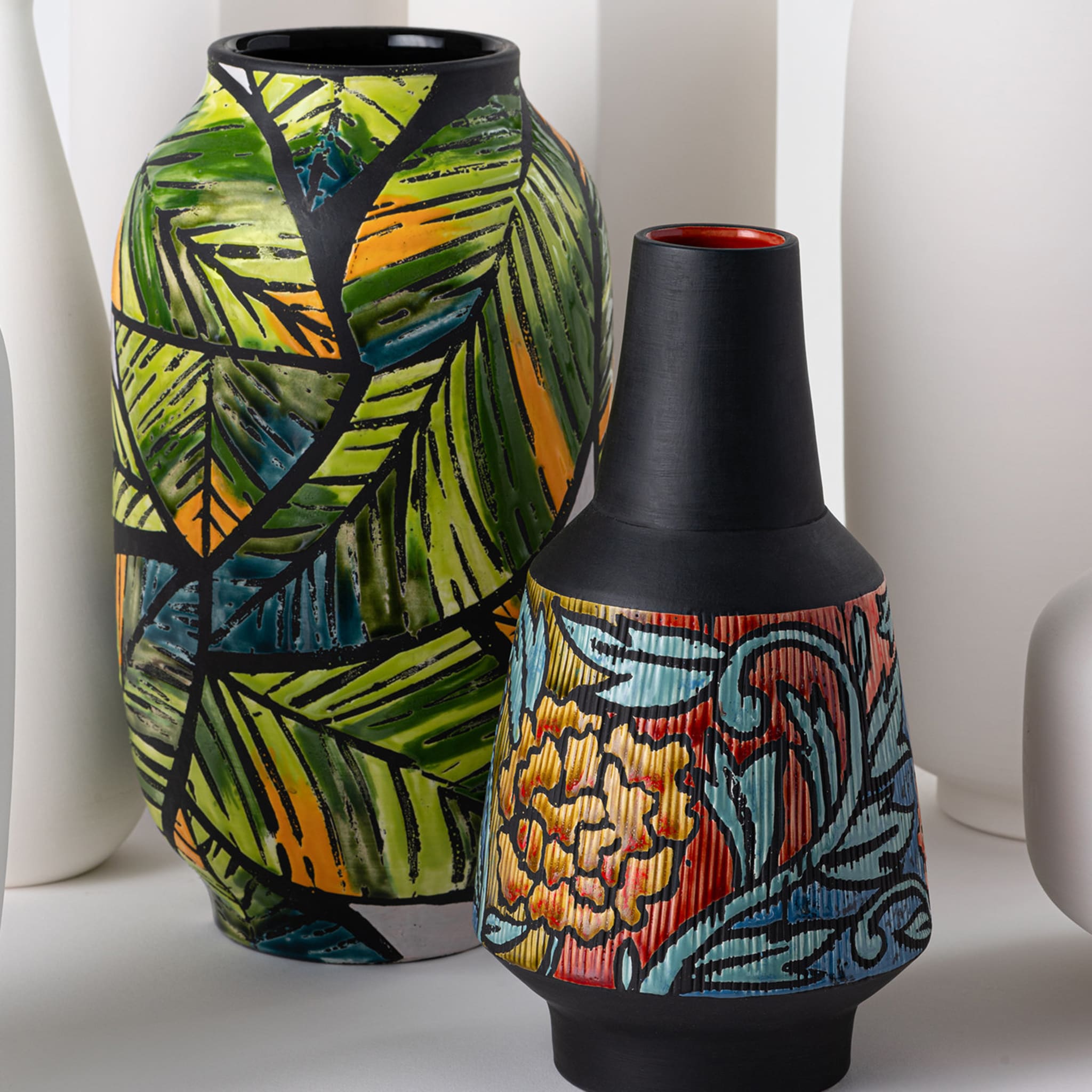 Tropical Leaves Vase - Alternative Ansicht 3