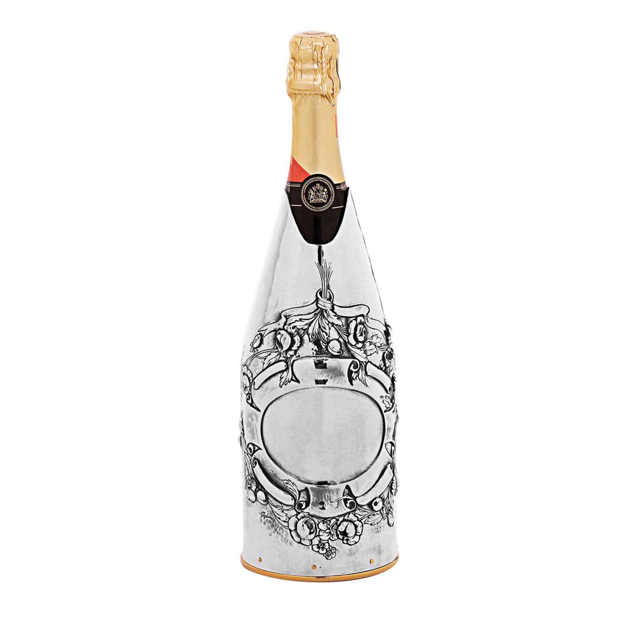 Blumenkette Champagnerdeckel von Giuliano Foglia - Hauptansicht