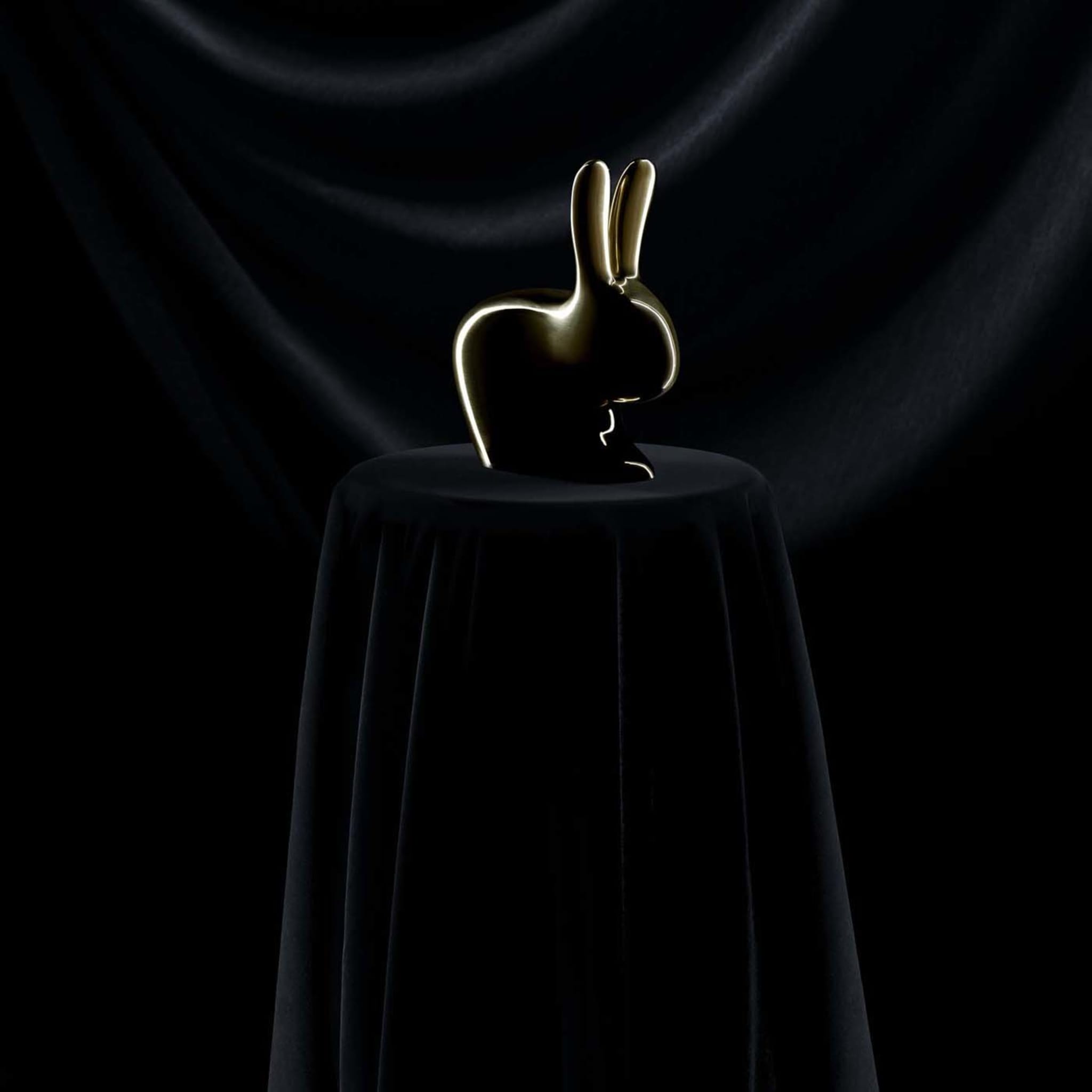 Rabbit Doorstop in Polished Brass by Stefano Giovannoni - Alternative view 4