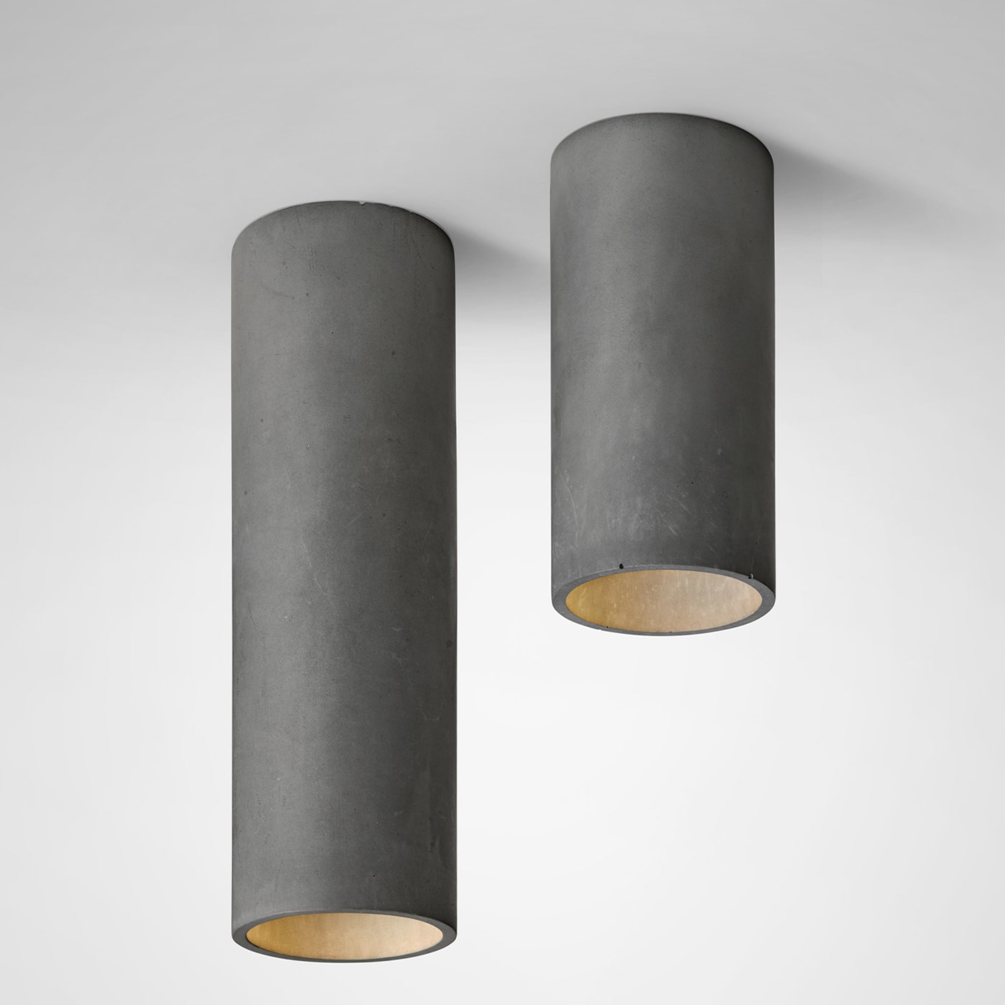 Cromia Large Dark-Gray Ceiling Lamp - Alternative view 1