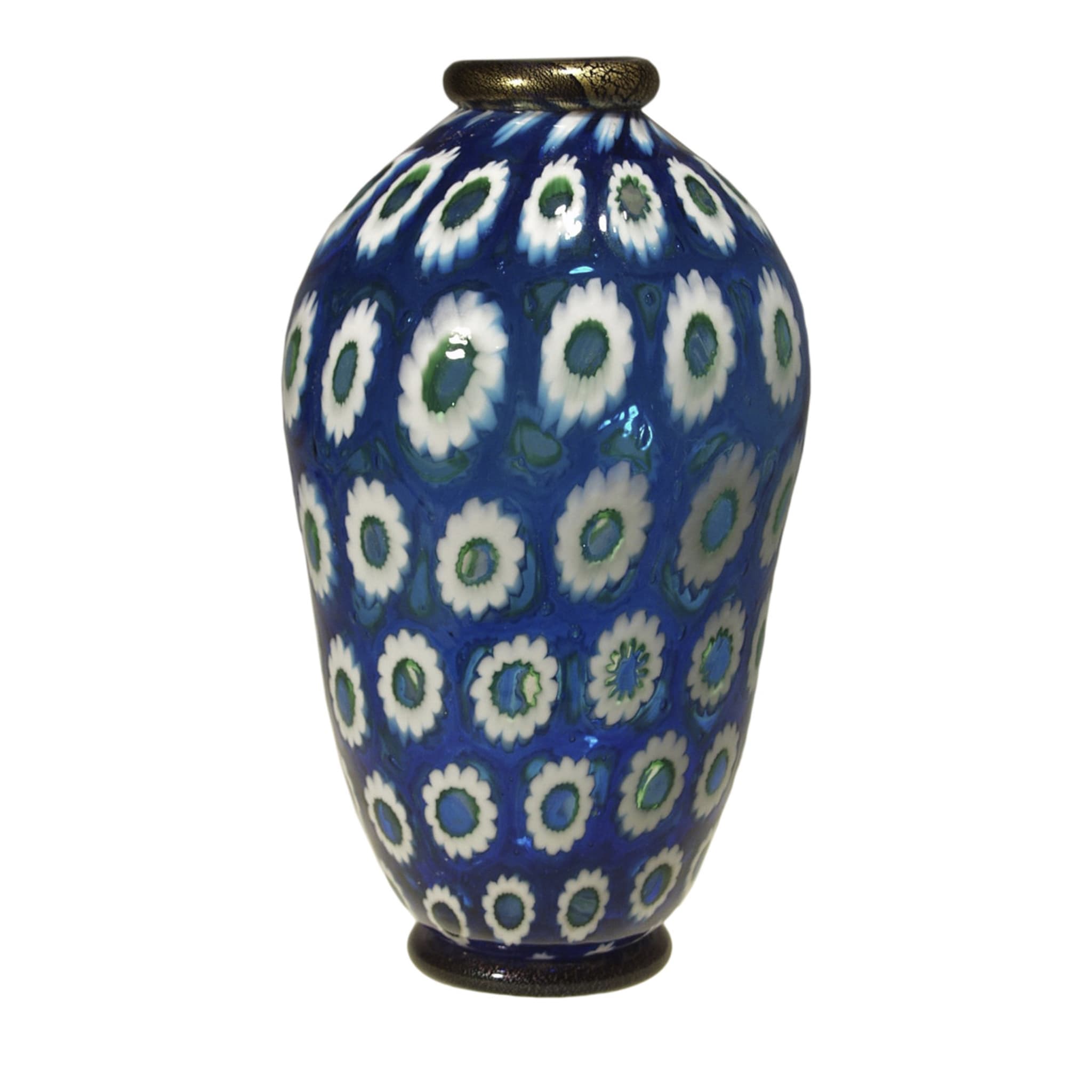 Murrini Blaue Vase - Hauptansicht
