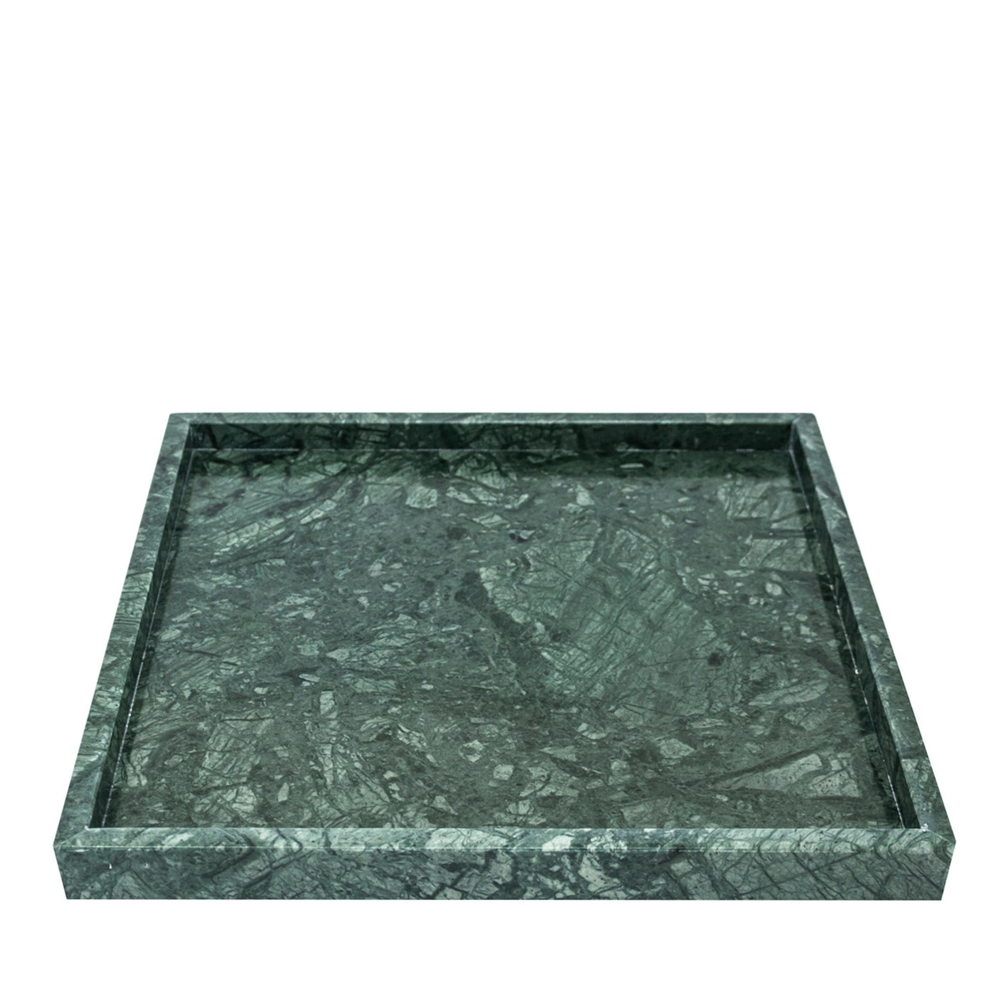 Plateau de spa en marbre vert - Vue principale