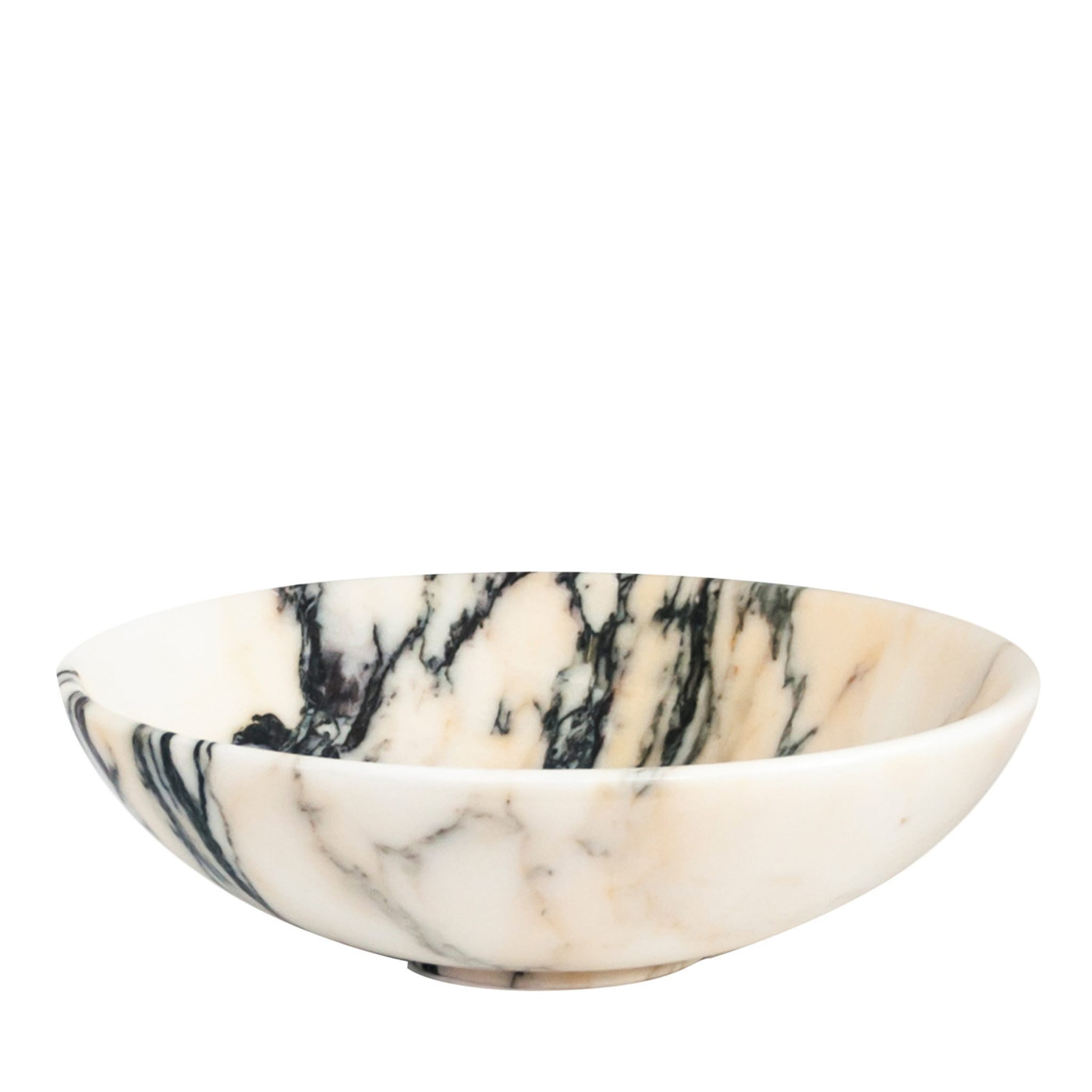 Paonazzo Small Marble Fruit Bowl - Main view