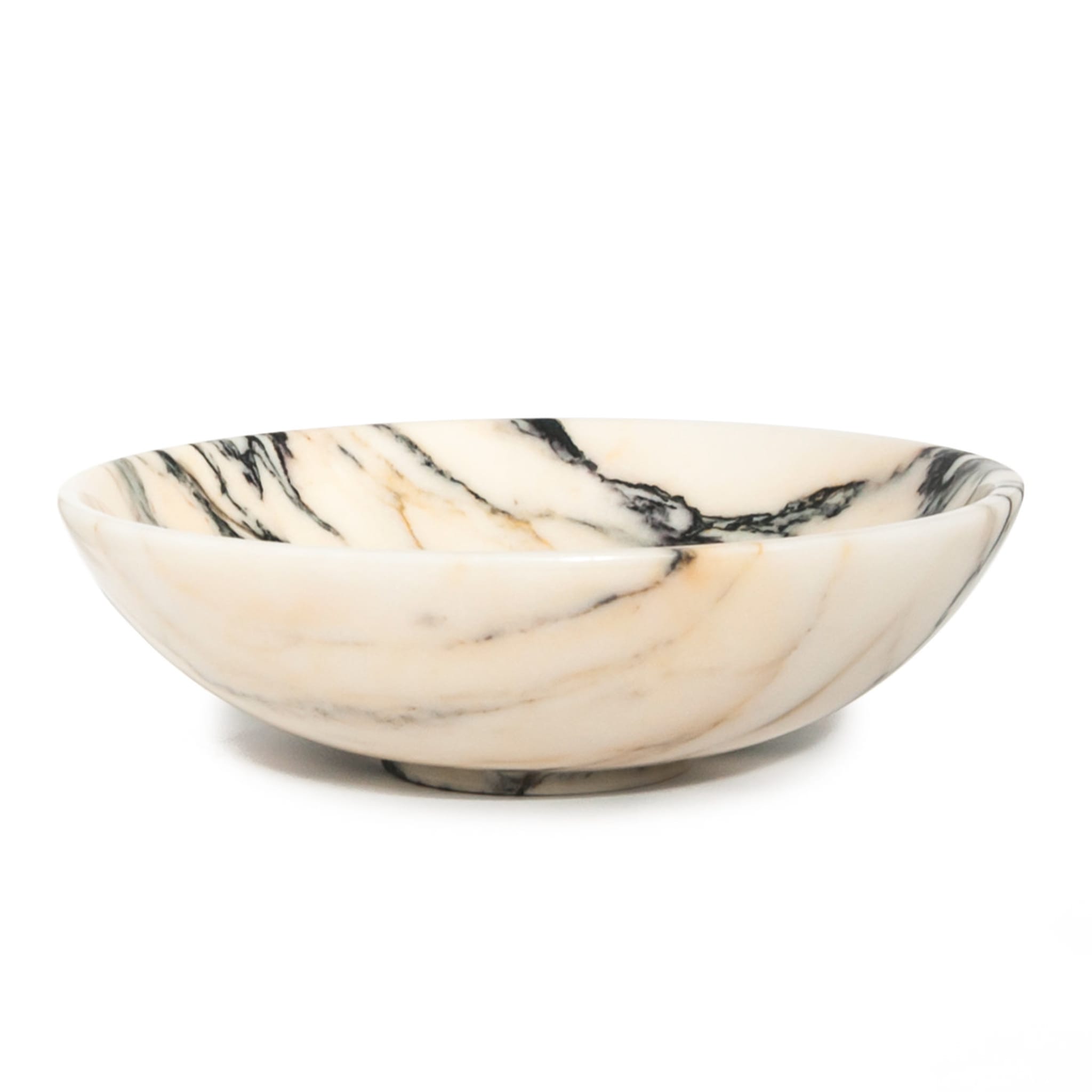 Paonazzo Small Marble Fruit Bowl - Alternative view 1