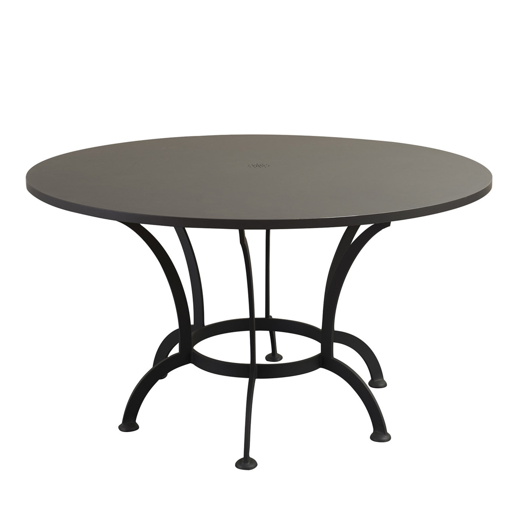Archi Black Round Dining Table - Main view