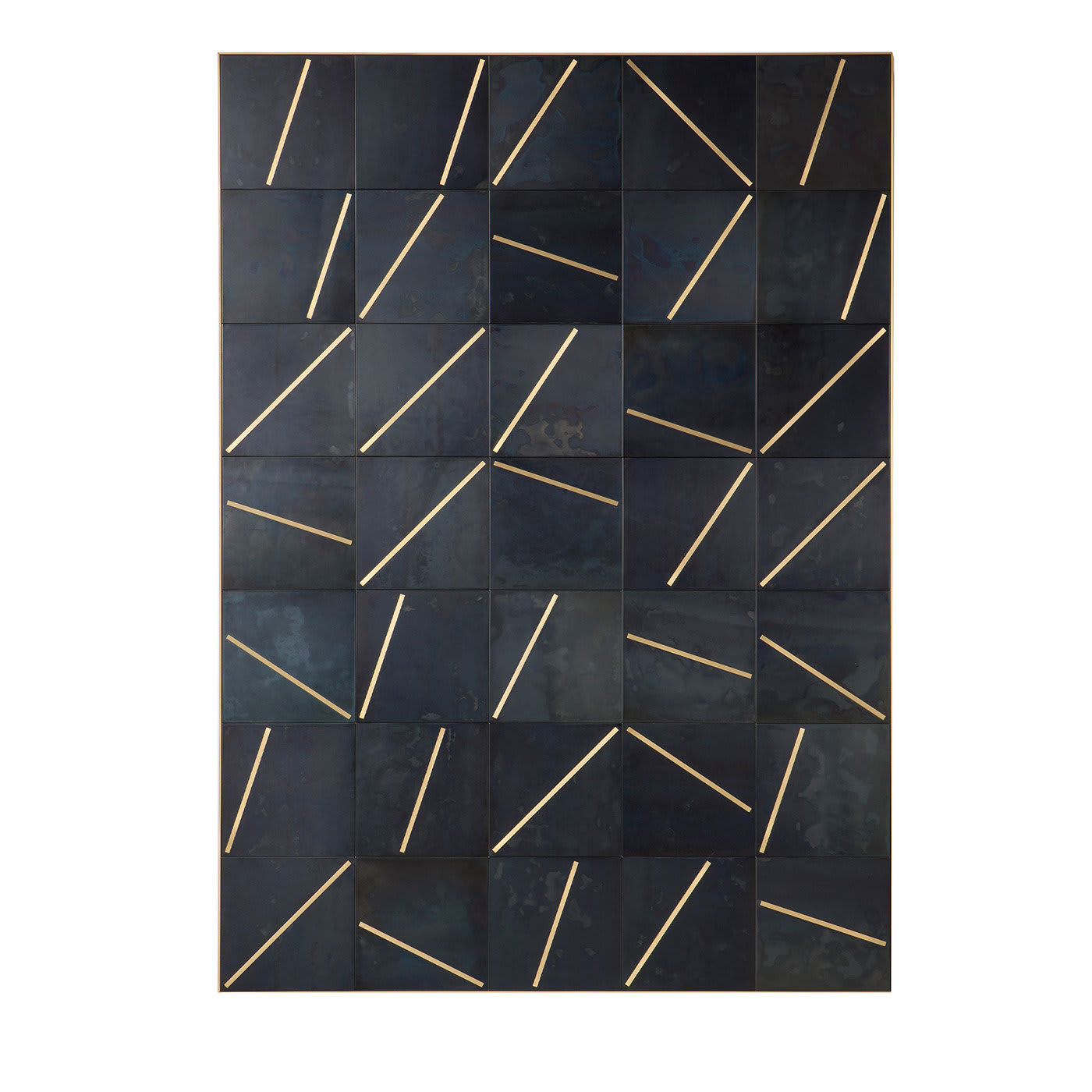 Yoko 01 Metal Decorative Panel by Leonardo Sonnoli - De Castelli