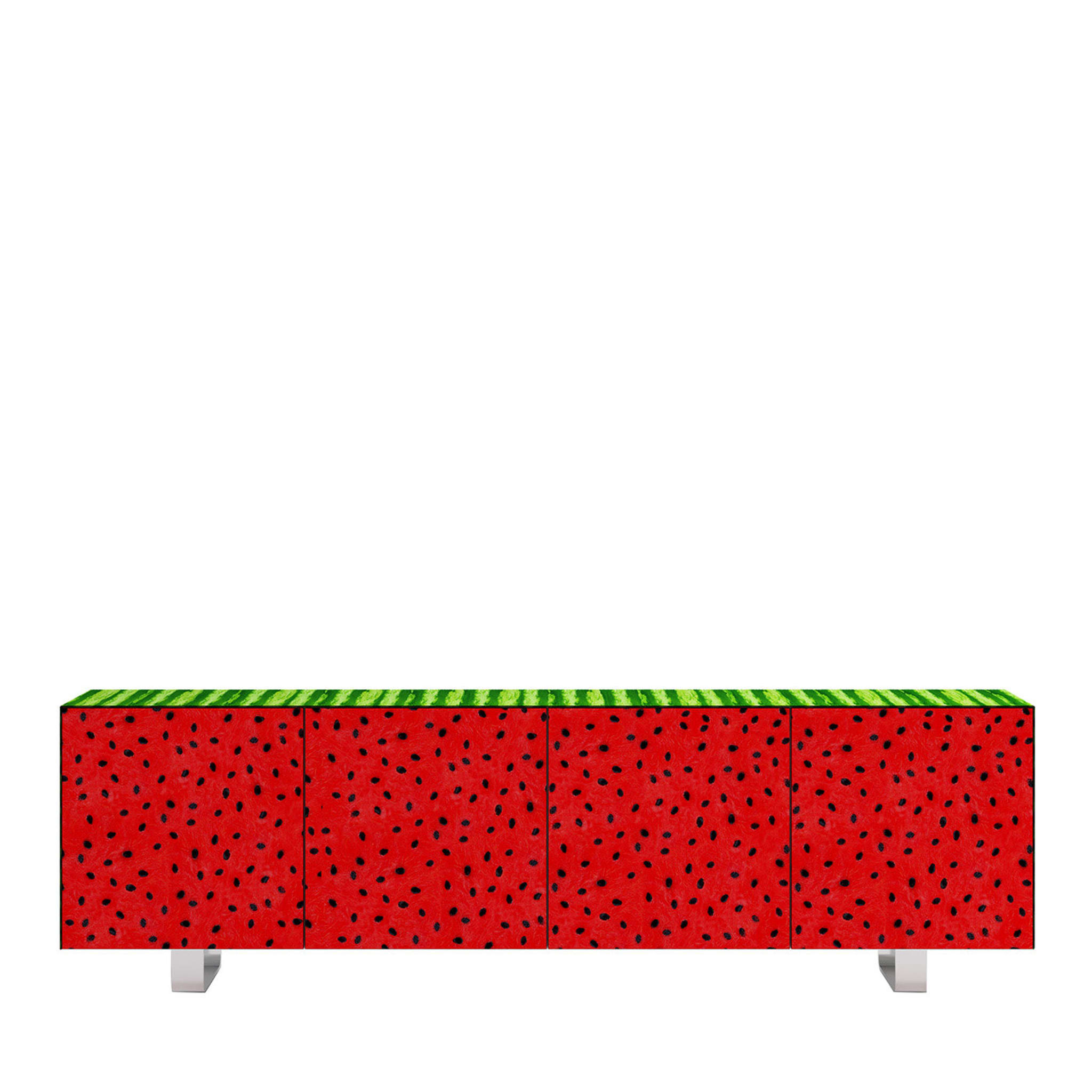 Wassermelonen-Sideboard von Paola Navone - Hauptansicht