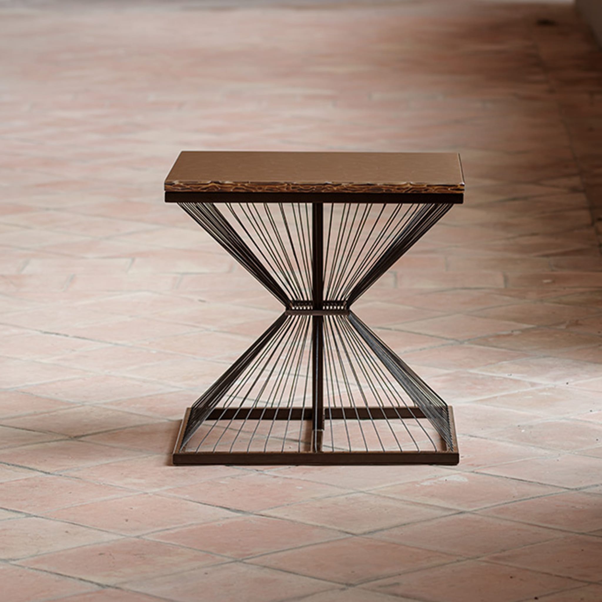 Aegis Square Side Table by Ziad Alonaizy - Alternative view 2