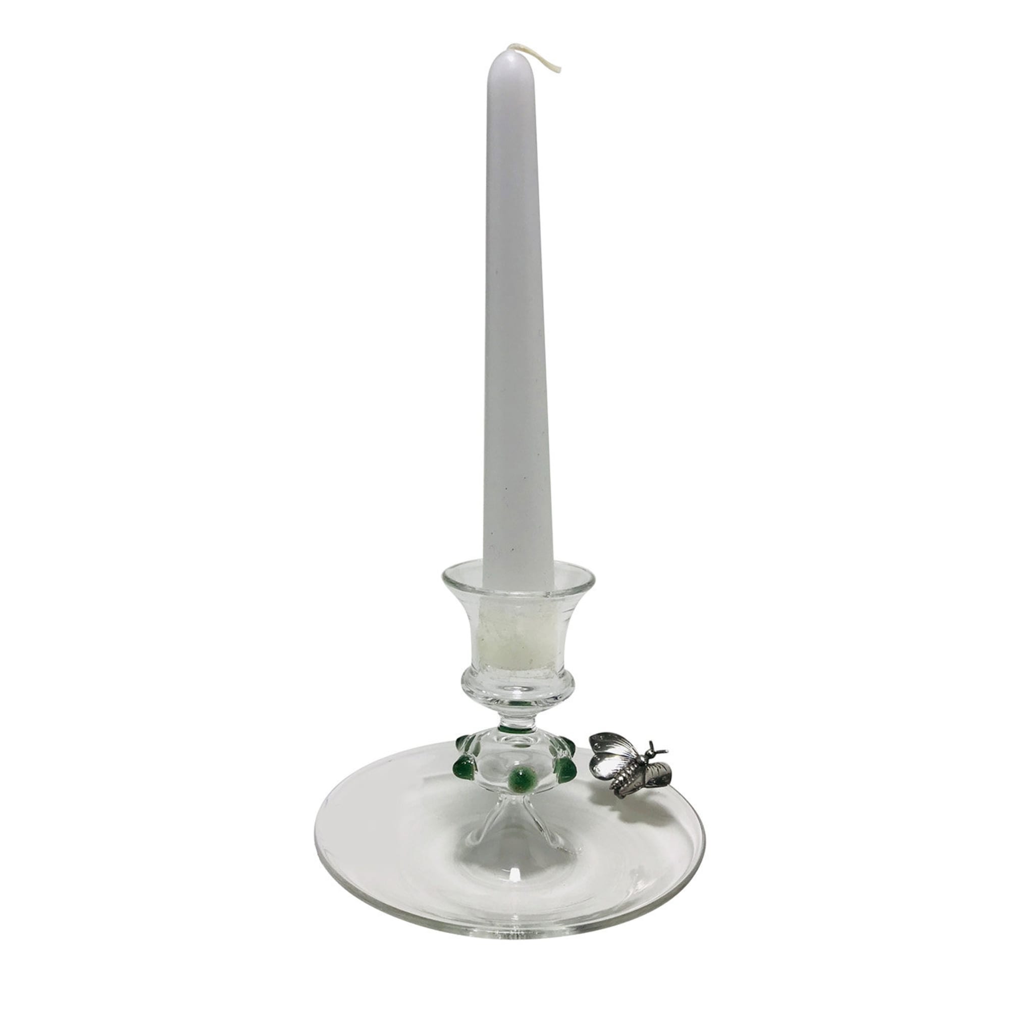 Green Butterfly Candle Holder - Main view