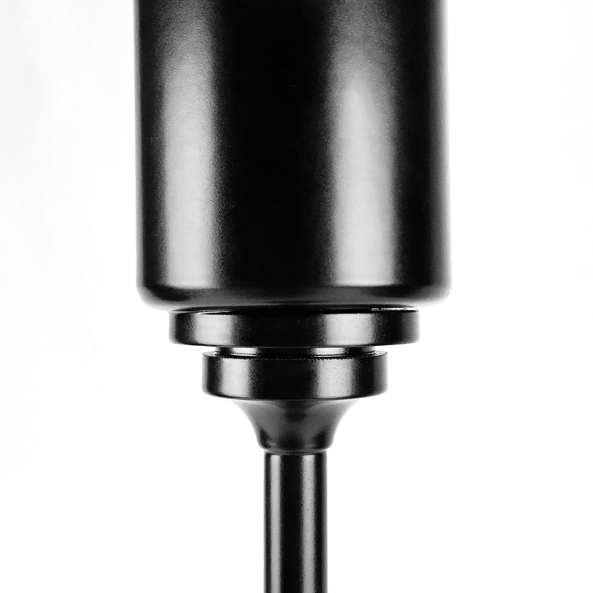 Semele Black Leather Floor Lamp #1 - Alternative view 4