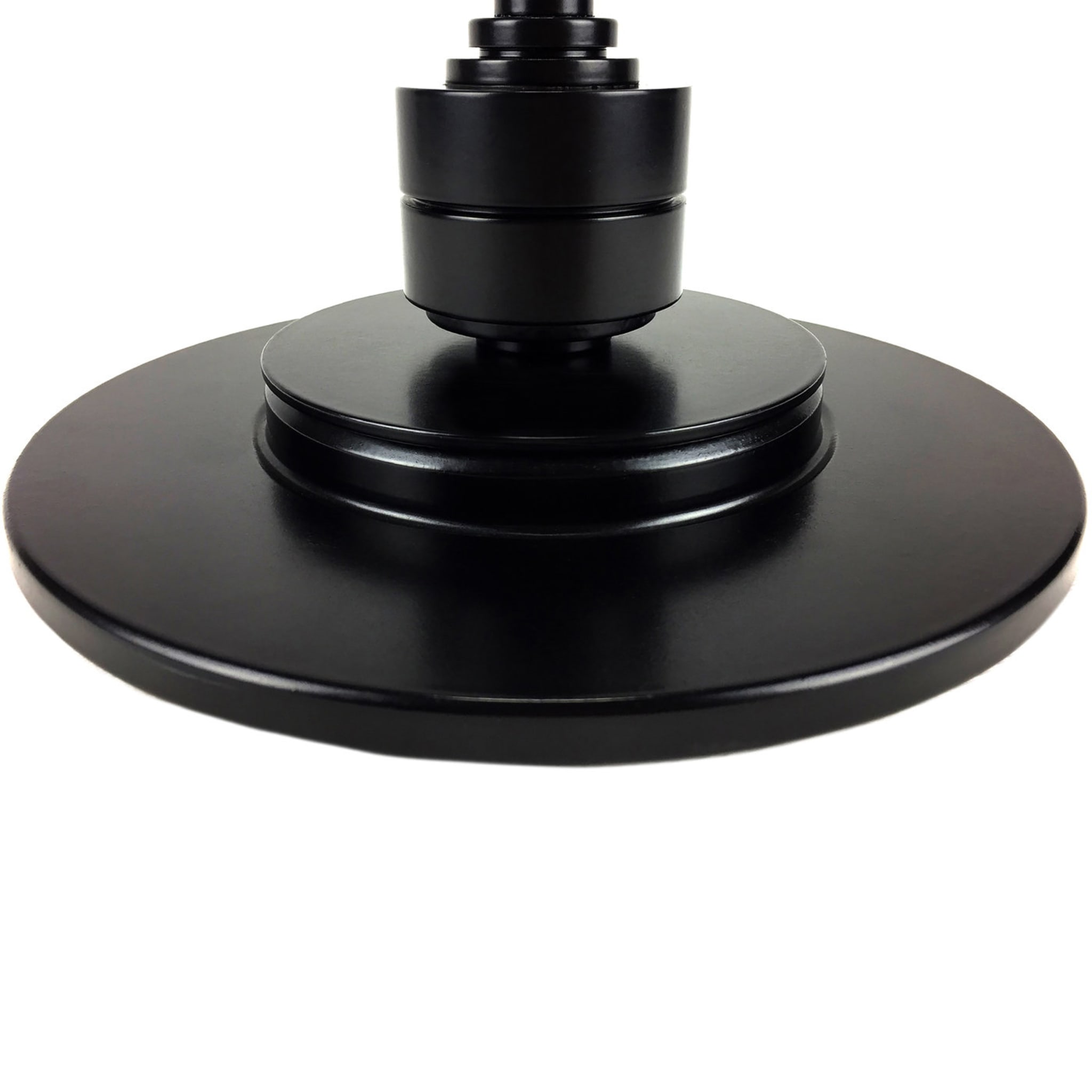 Semele Black Leather Floor Lamp #1 - Alternative view 3