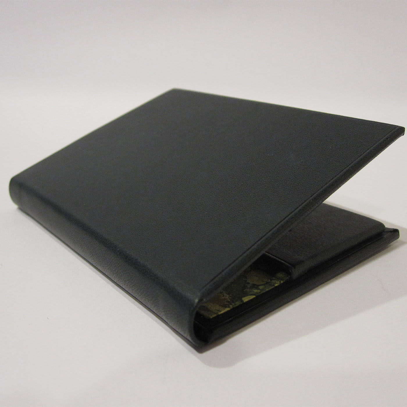 Green Leather Card Case - AtelierGK Firenze
