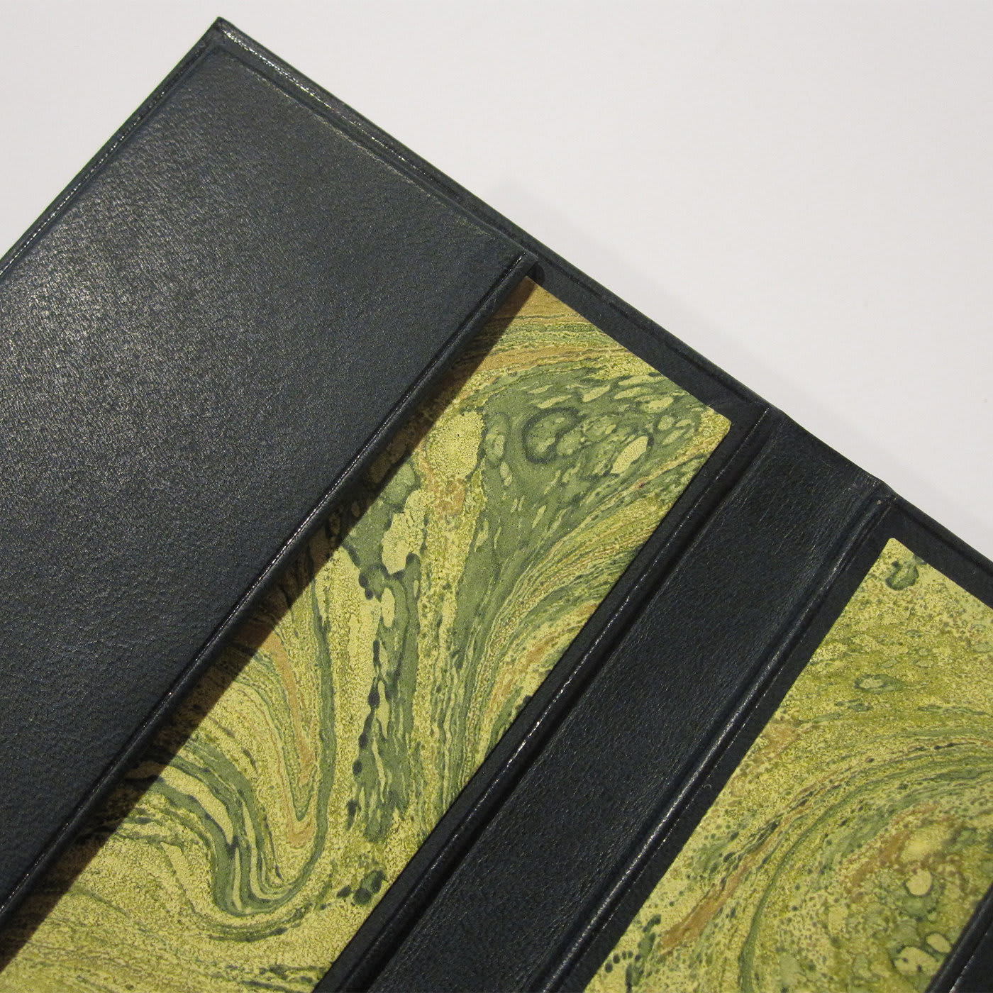 Green Leather Card Case - AtelierGK Firenze