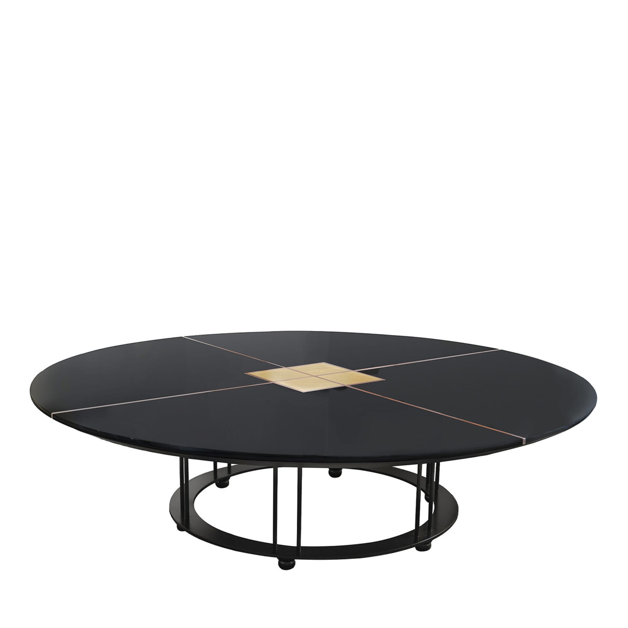 Aur Large Black Coffee Table - Main view