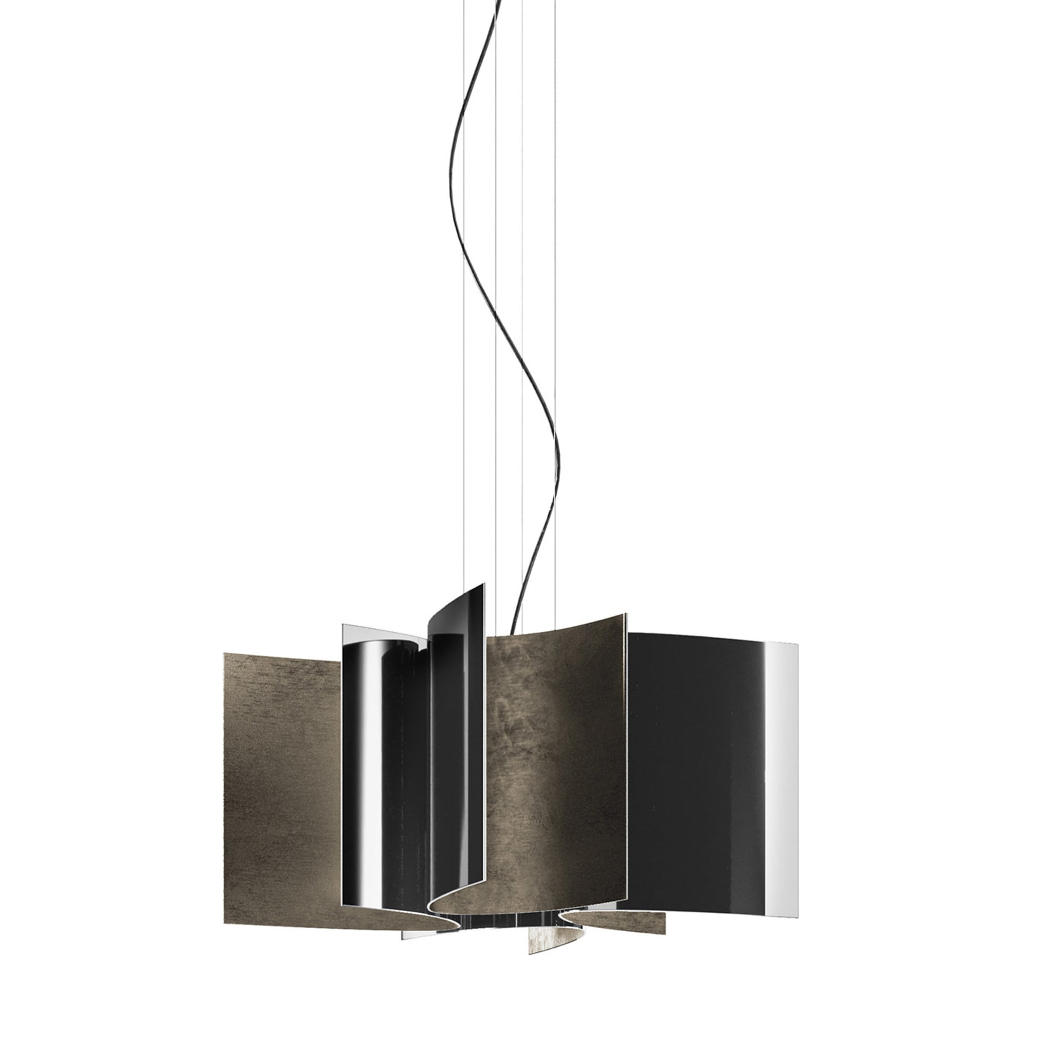 Tracce Paper Suspension Lamp by Giuseppe Maurizio Scutellà - Main view