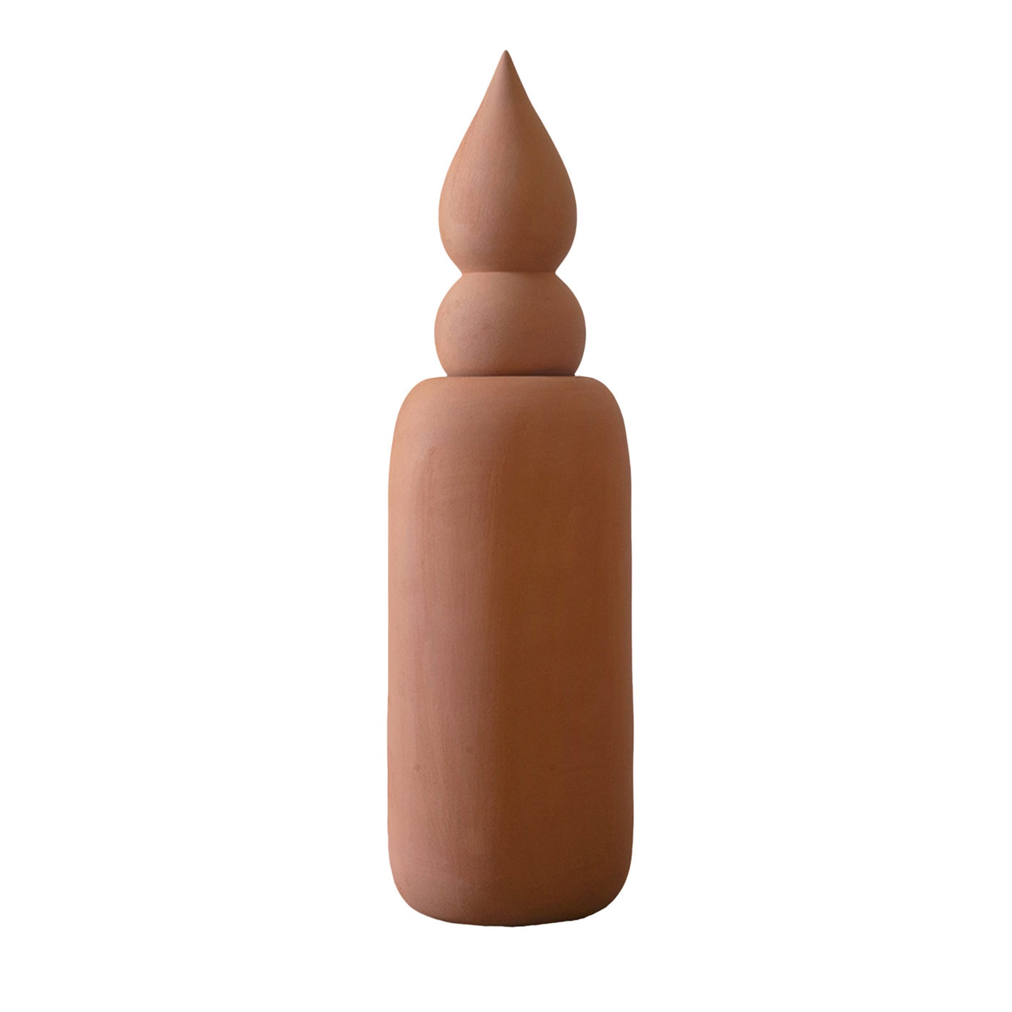 Botanica Terracotta Vase with Pumo Top  - Main view