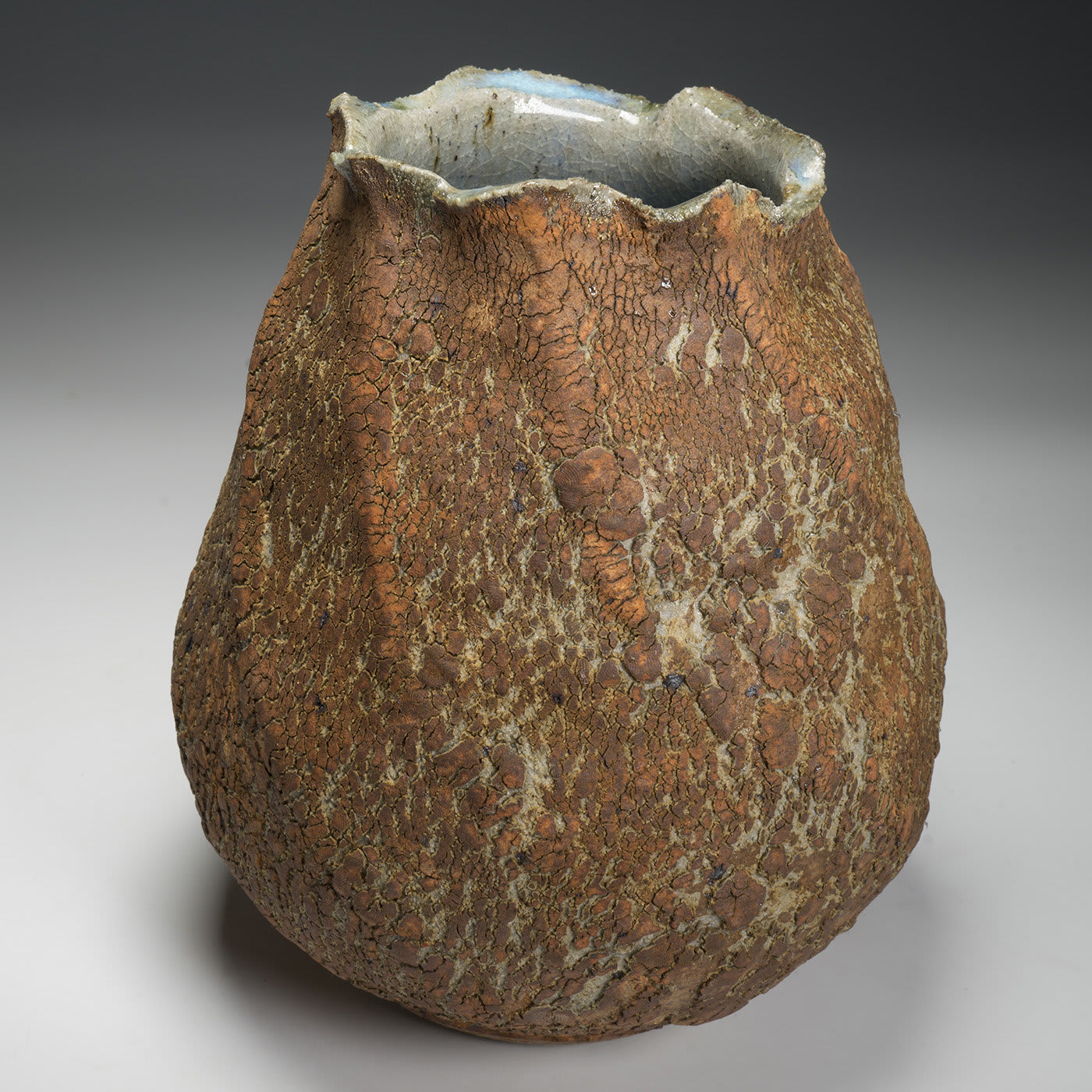 Toscana Earth Table Vase with Cut Sides - Terry Davies