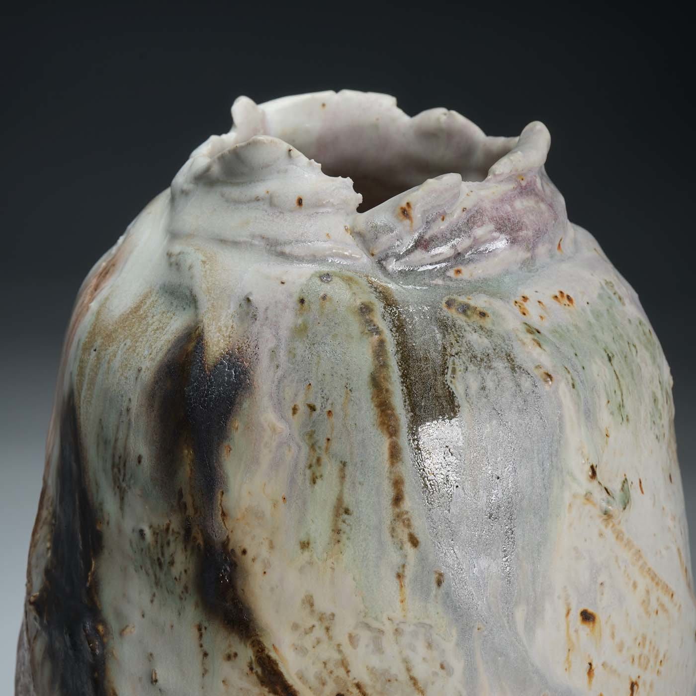 Ice Scape Vase #2 - Terry Davies