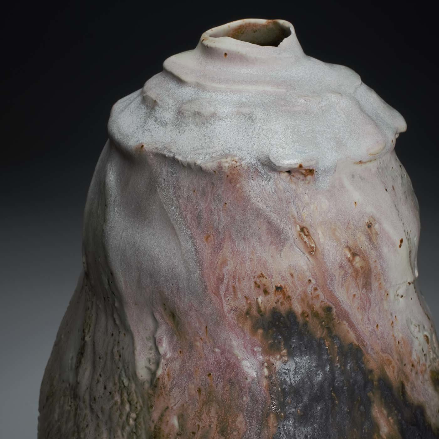 Ice Scape Vase #4 - Terry Davies