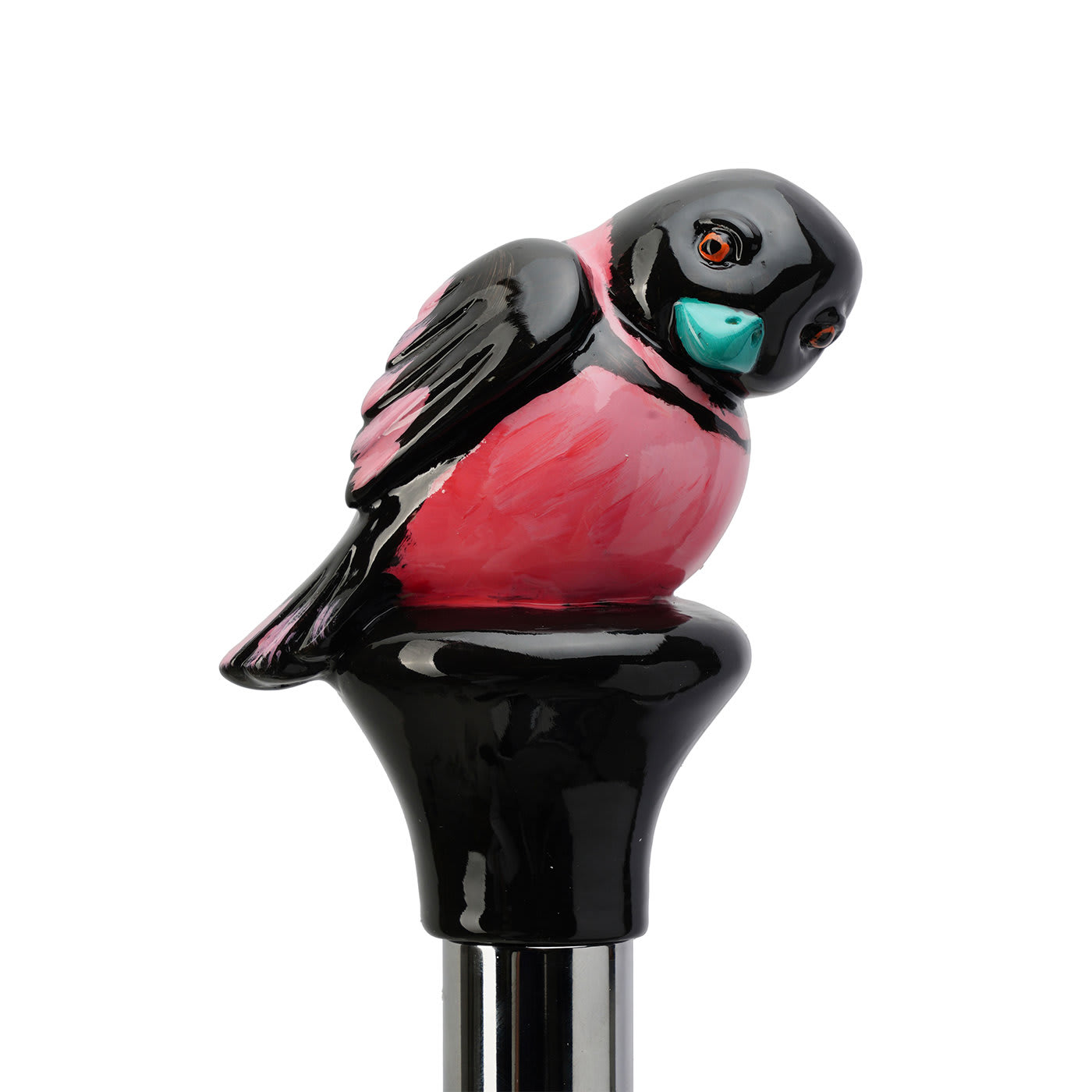 Black and Pink Sparrow Shoehorn - Walking Sticks