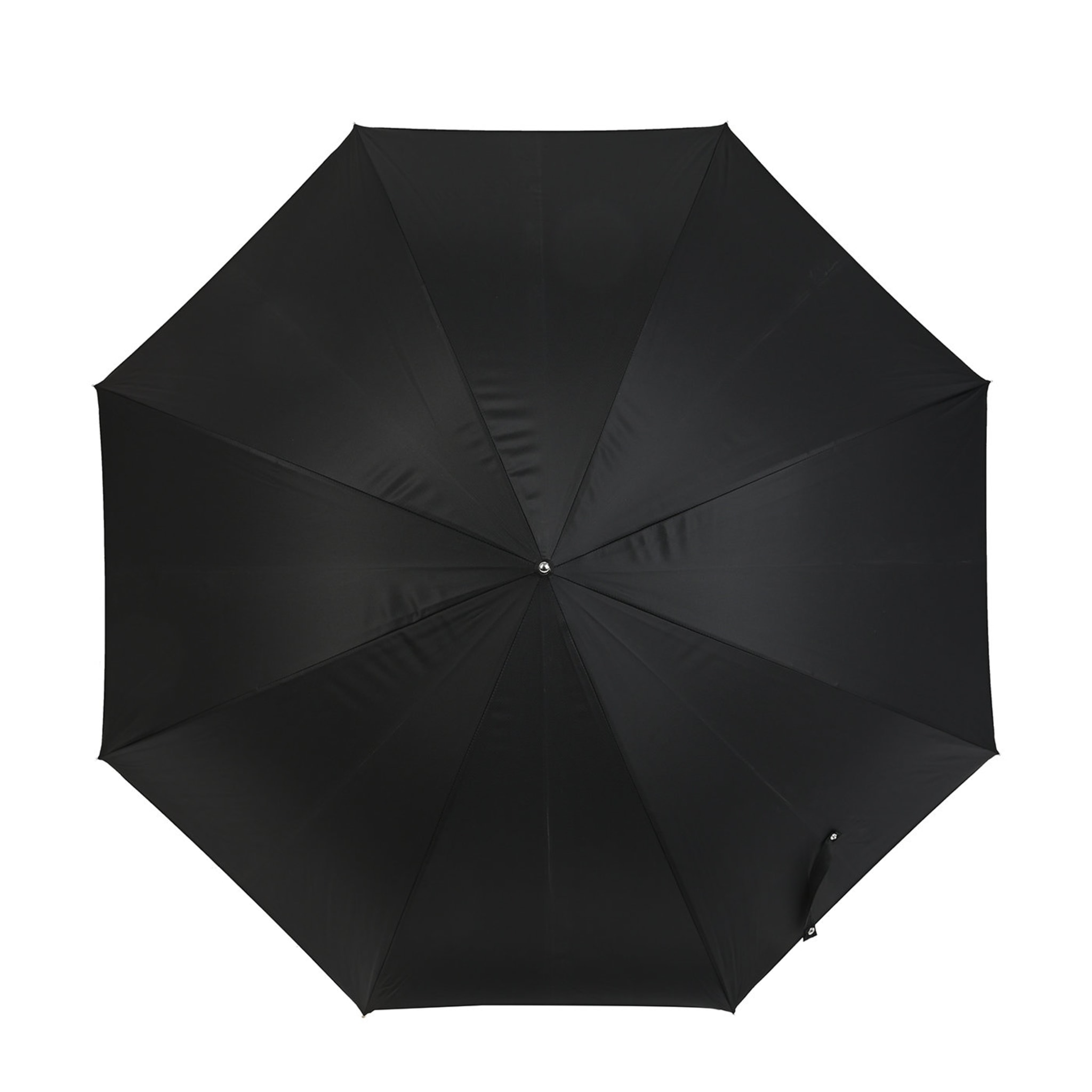 Black Honeycomb Umbrella with Horse Handle - Alternative view 1