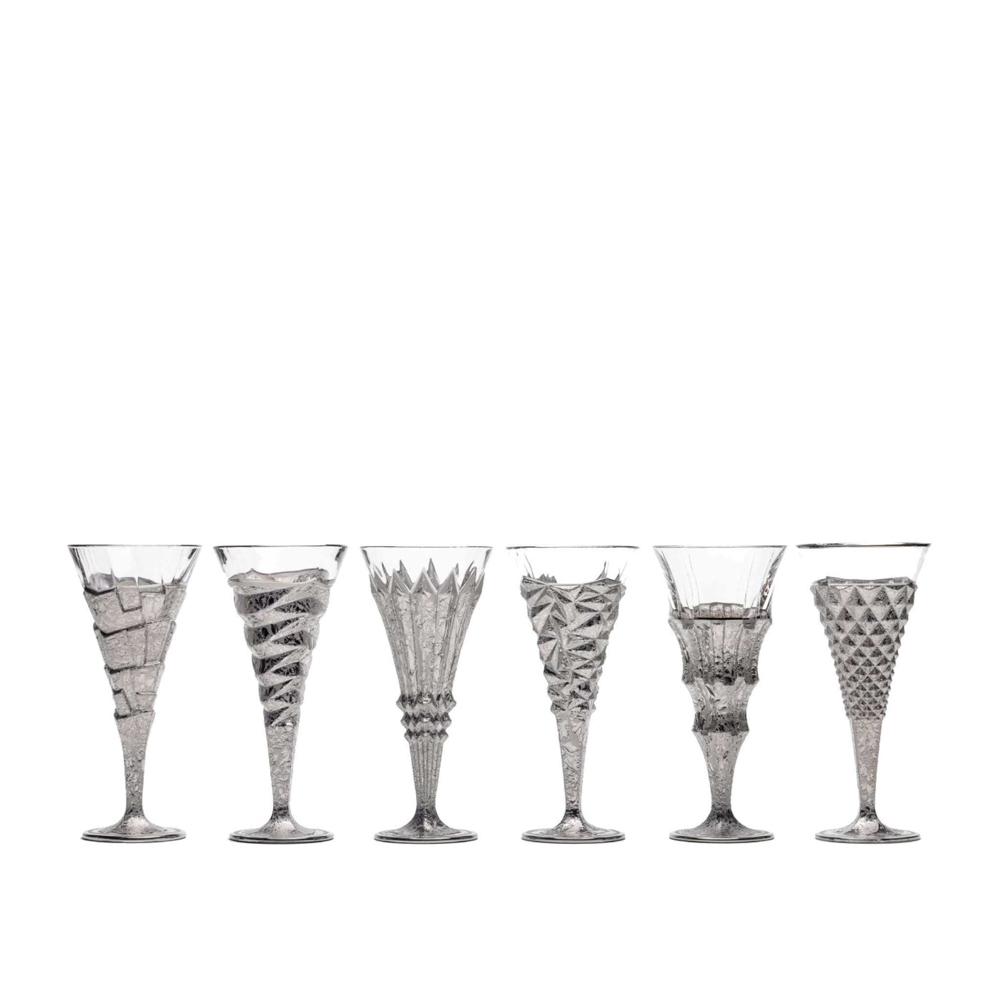 Set of Six Capriccio Champagne Flutes - Alternative view 1
