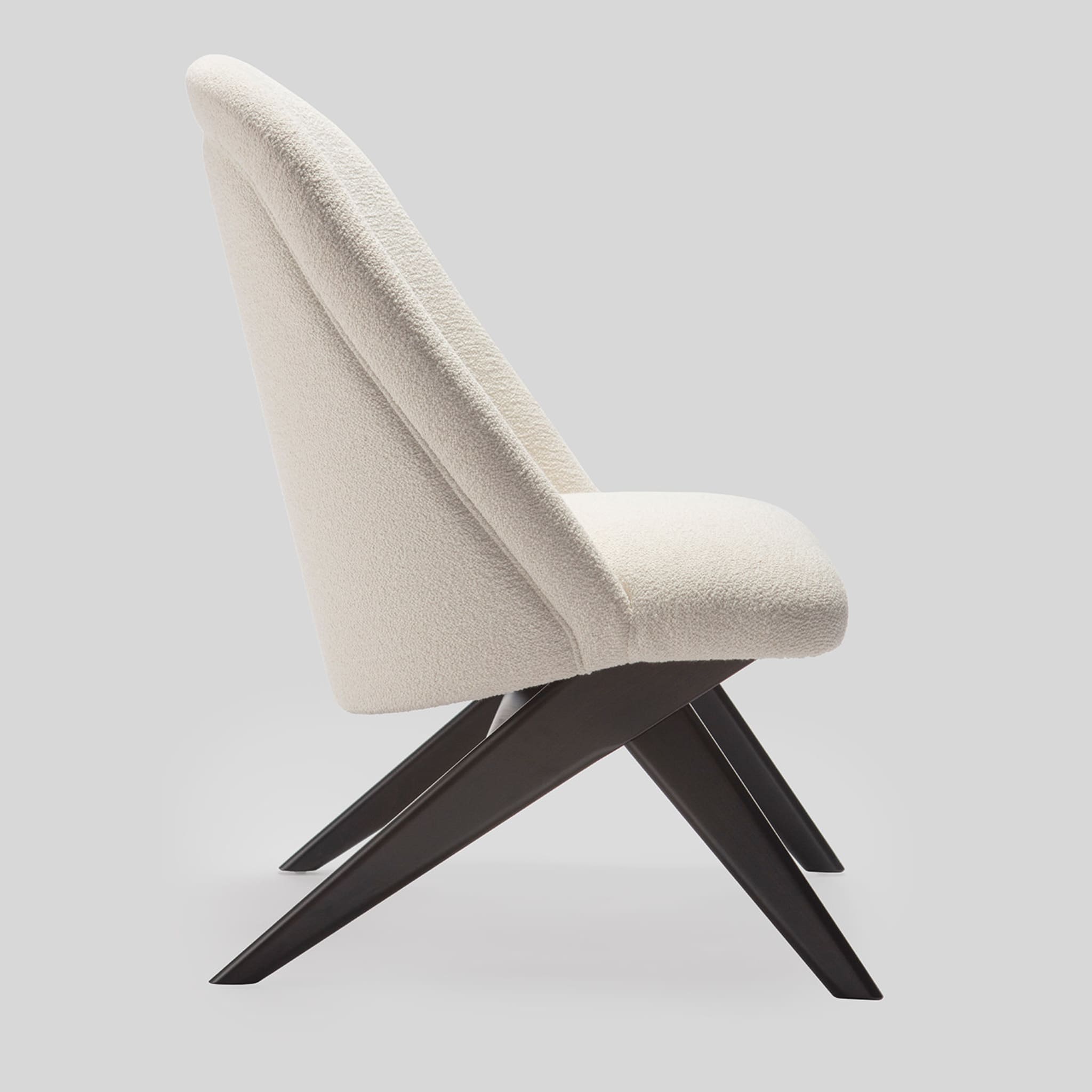 Macao White High Lounge Chair - Alternative view 2
