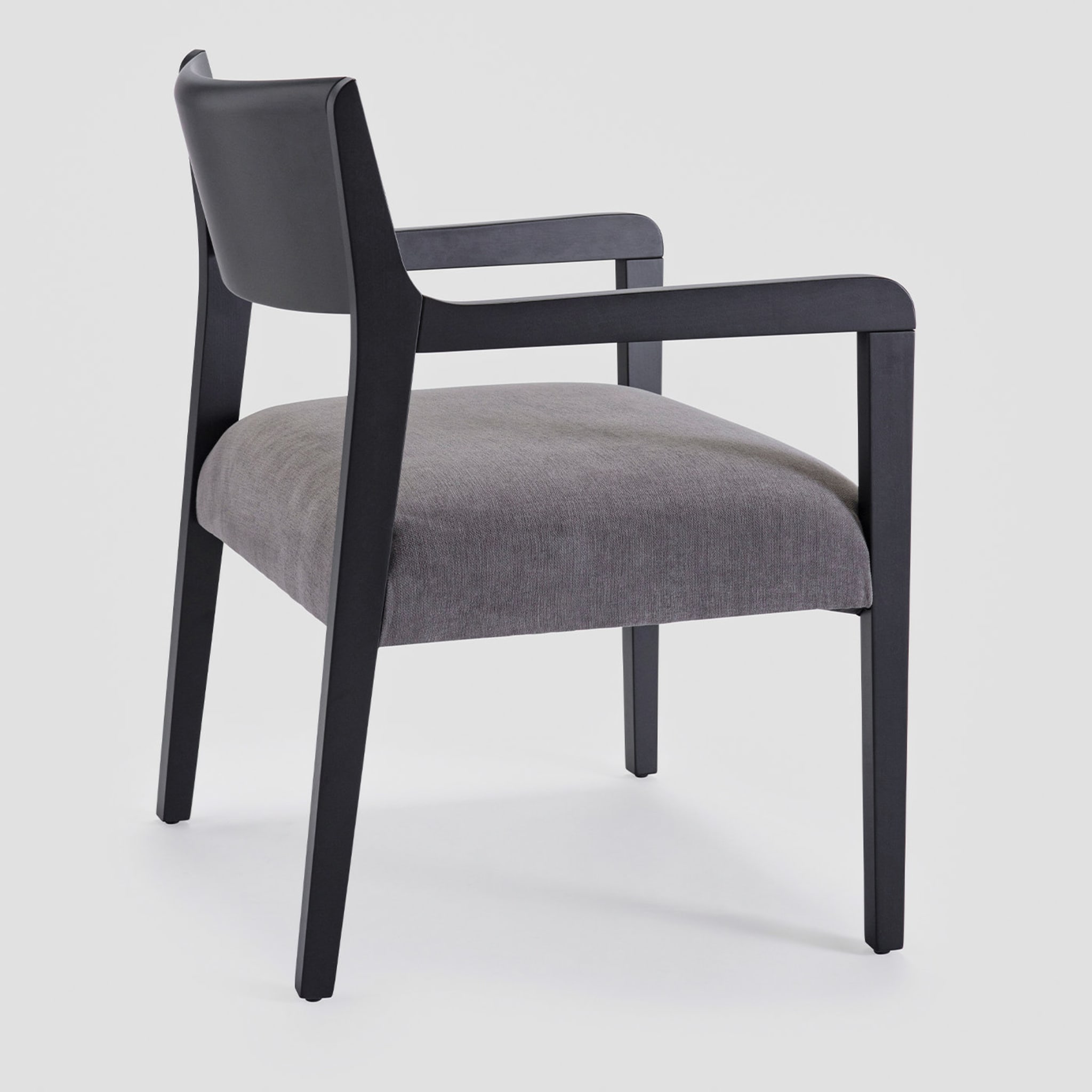 Amarcord Anthracite Lounge Armchair - Alternative view 1