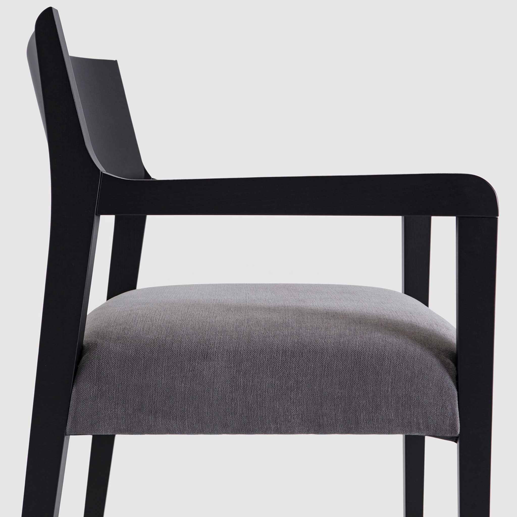 Amarcord Anthracite Lounge Armchair - Alternative view 3