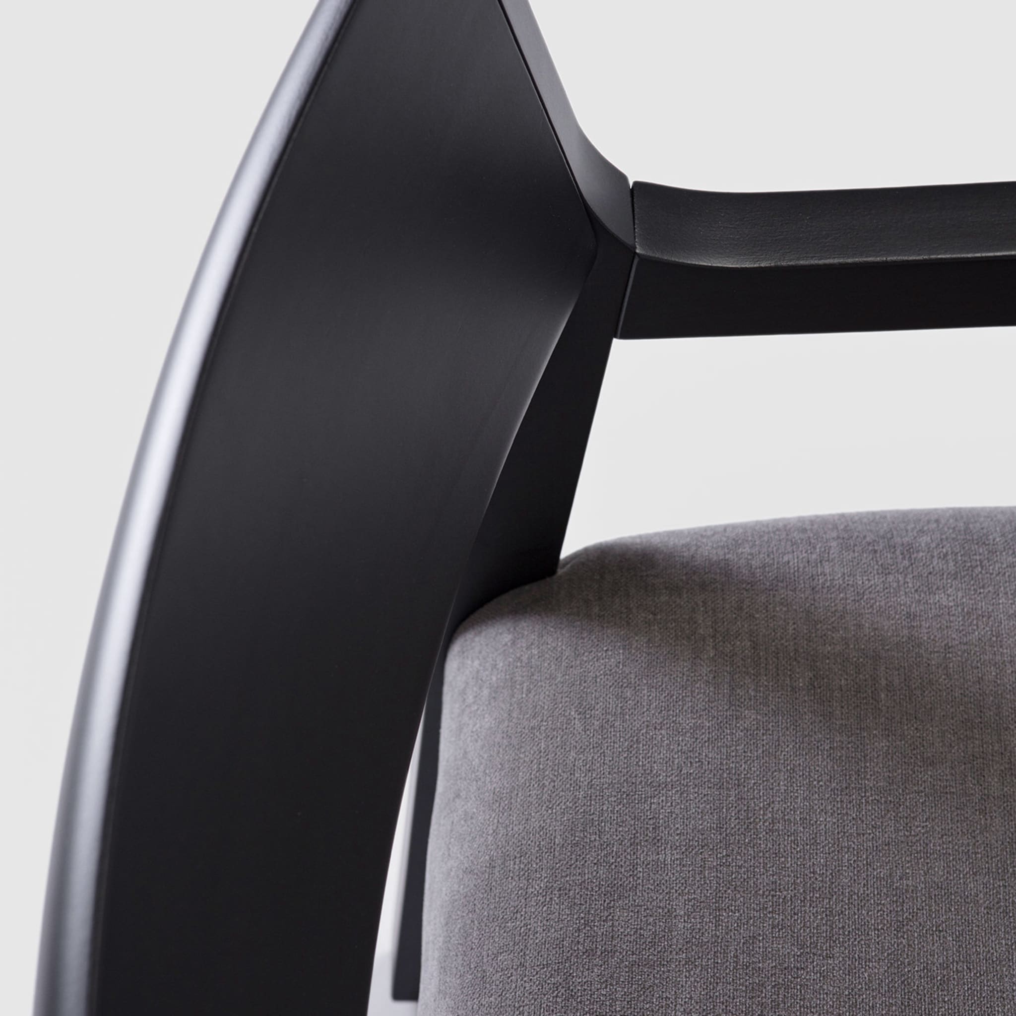 Amarcord Anthracite Lounge Armchair - Alternative view 4