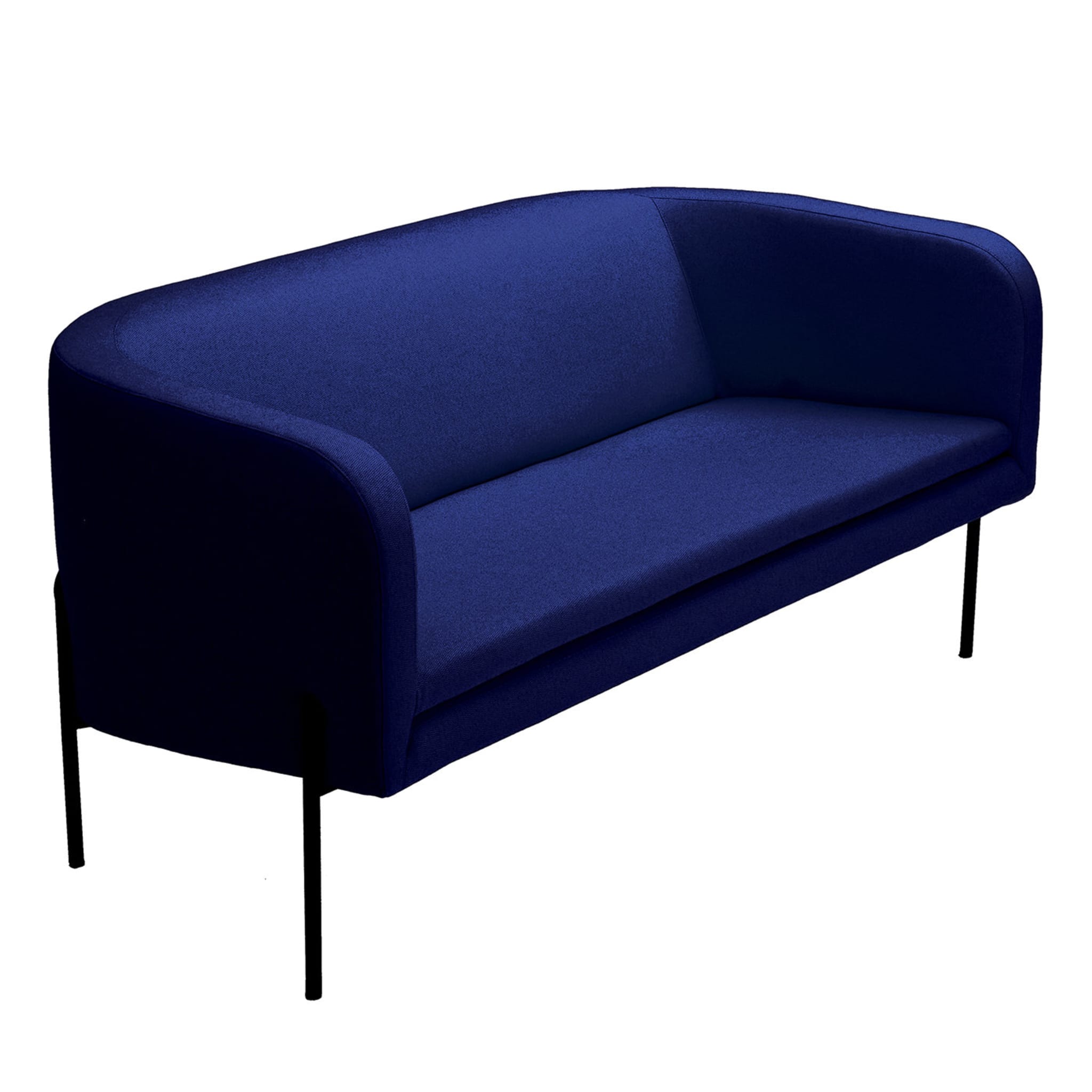 Laetitia Blue 2-Seater Sofa by Fabio Fantolino - Main view